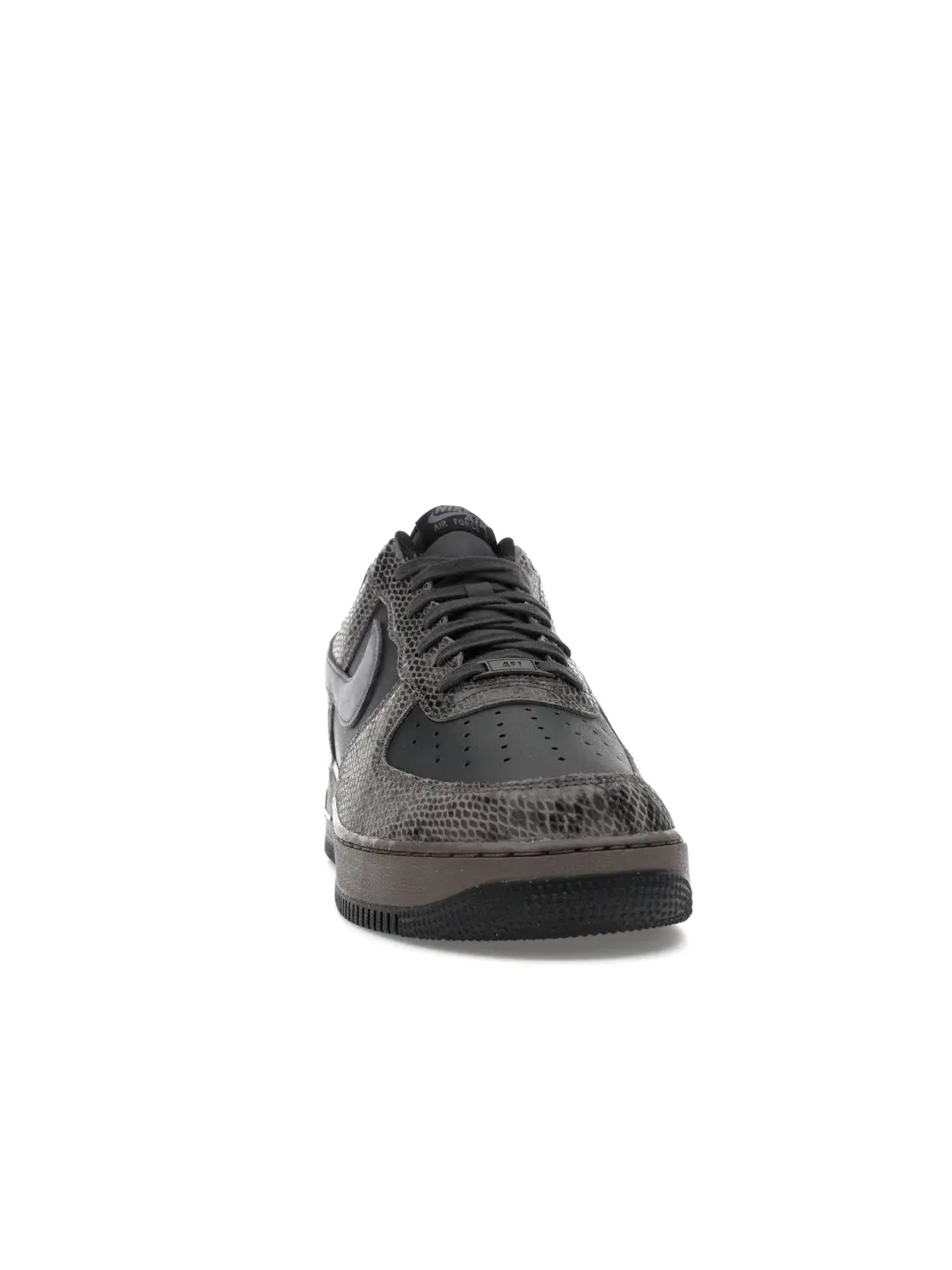 Мужские кроссовки с принтом под змеиную кожу Nike Air Force 1 Low — изображение 2 из 4, черный/светлый-черный