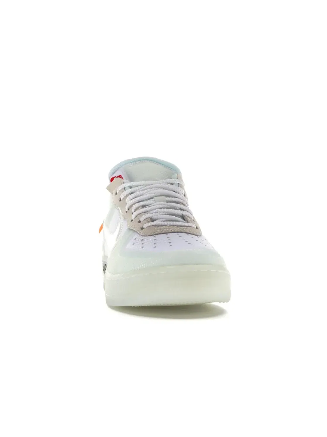 Мужские кроссовки с полупрозрачным верхом Nike Air Force 1 Low Off-White — изображение 2 из 4, белый/белый