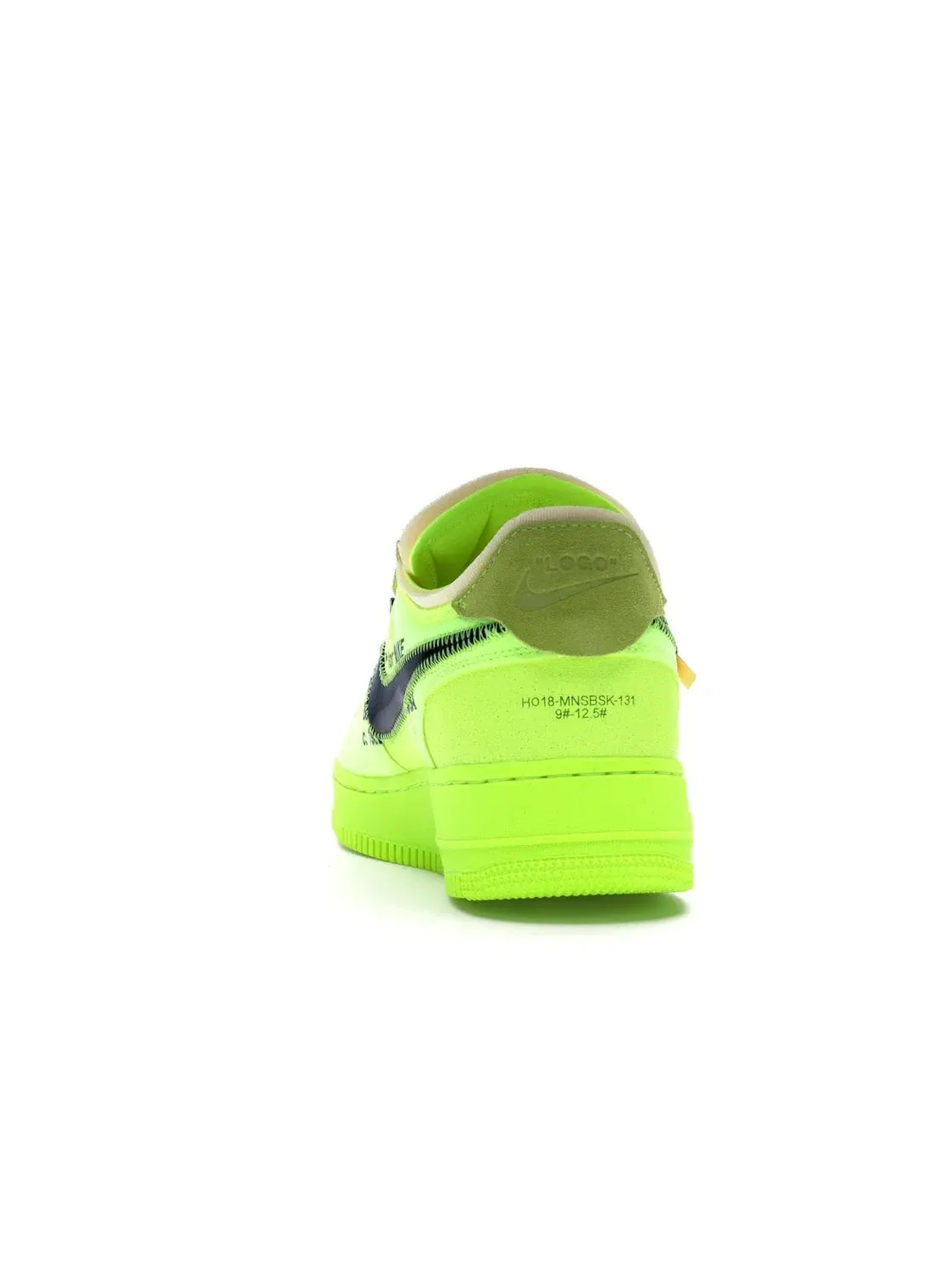 Мужские кроссовки с ярким дизайном Nike Air Force 1 Low Off-White — изображение 4 из 4, черный