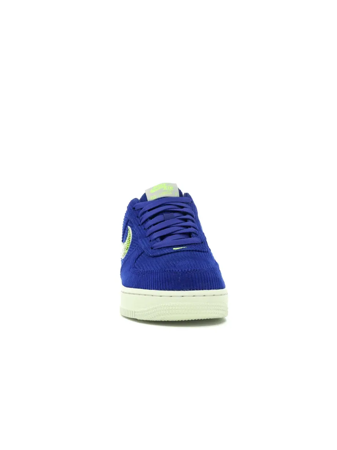 Женские кроссовки с принтом Nike Air Force 1 Low Olivia Kim No Cover Nike — изображение 2 из 4, темно-синий/желтый