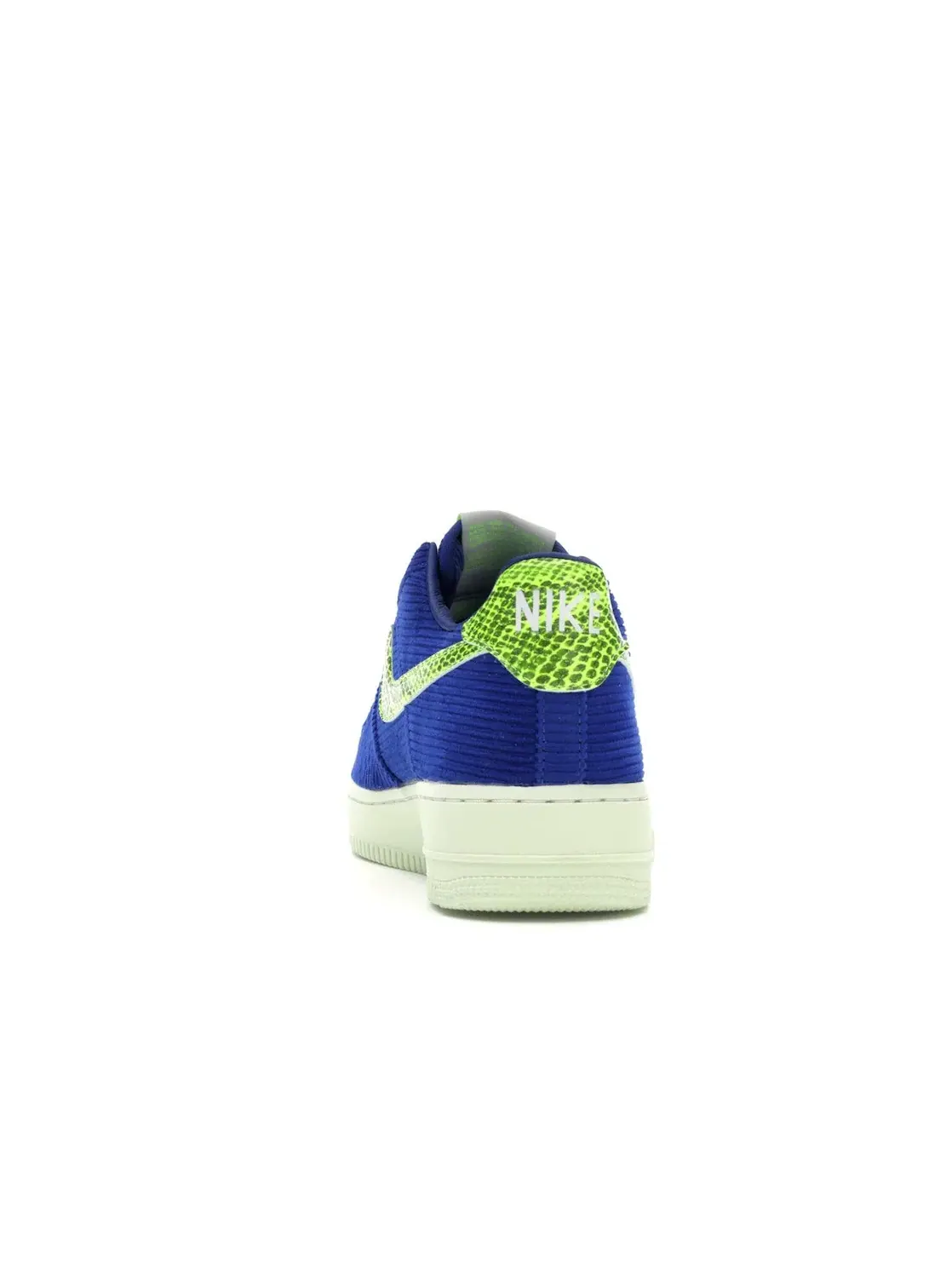 Женские кроссовки с принтом Nike Air Force 1 Low Olivia Kim No Cover Nike — изображение 4 из 4, темно-синий/желтый