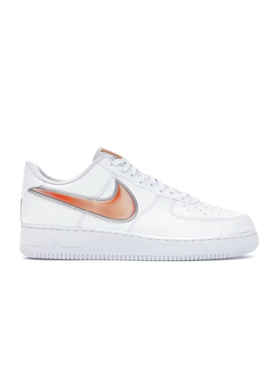 Мужские кроссовки Lifestyle Nike Air Force 1 Low — изображение 1 из 4, белый/оранжевый