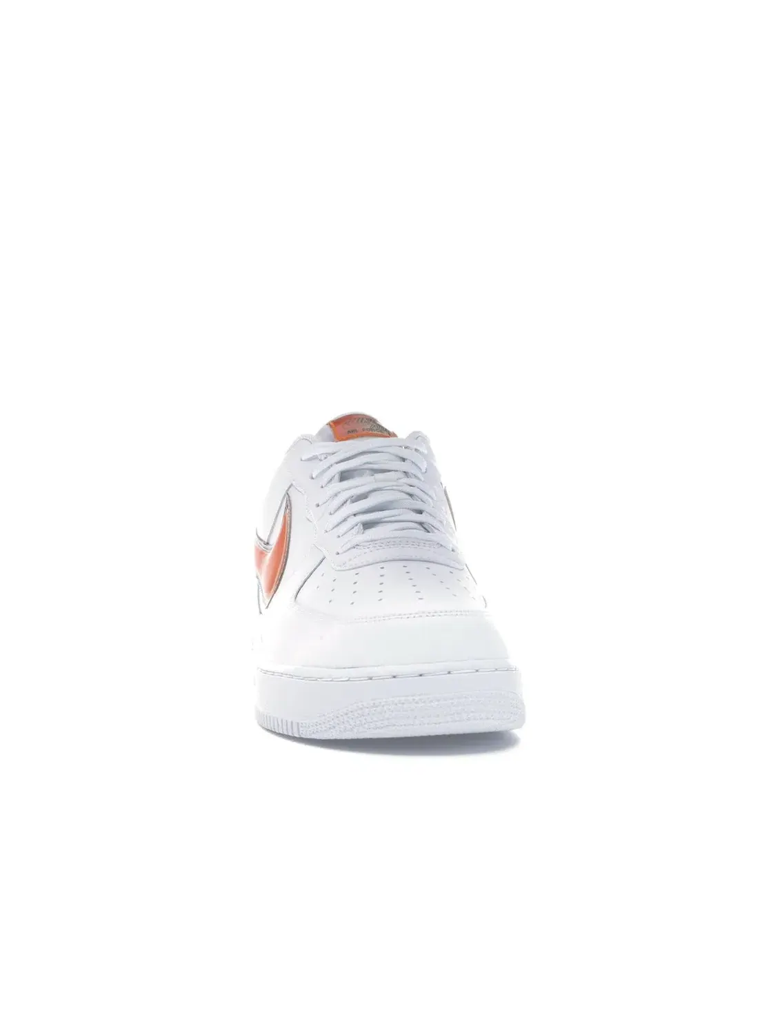 Мужские кроссовки Lifestyle Nike Air Force 1 Low — изображение 2 из 4, белый/оранжевый