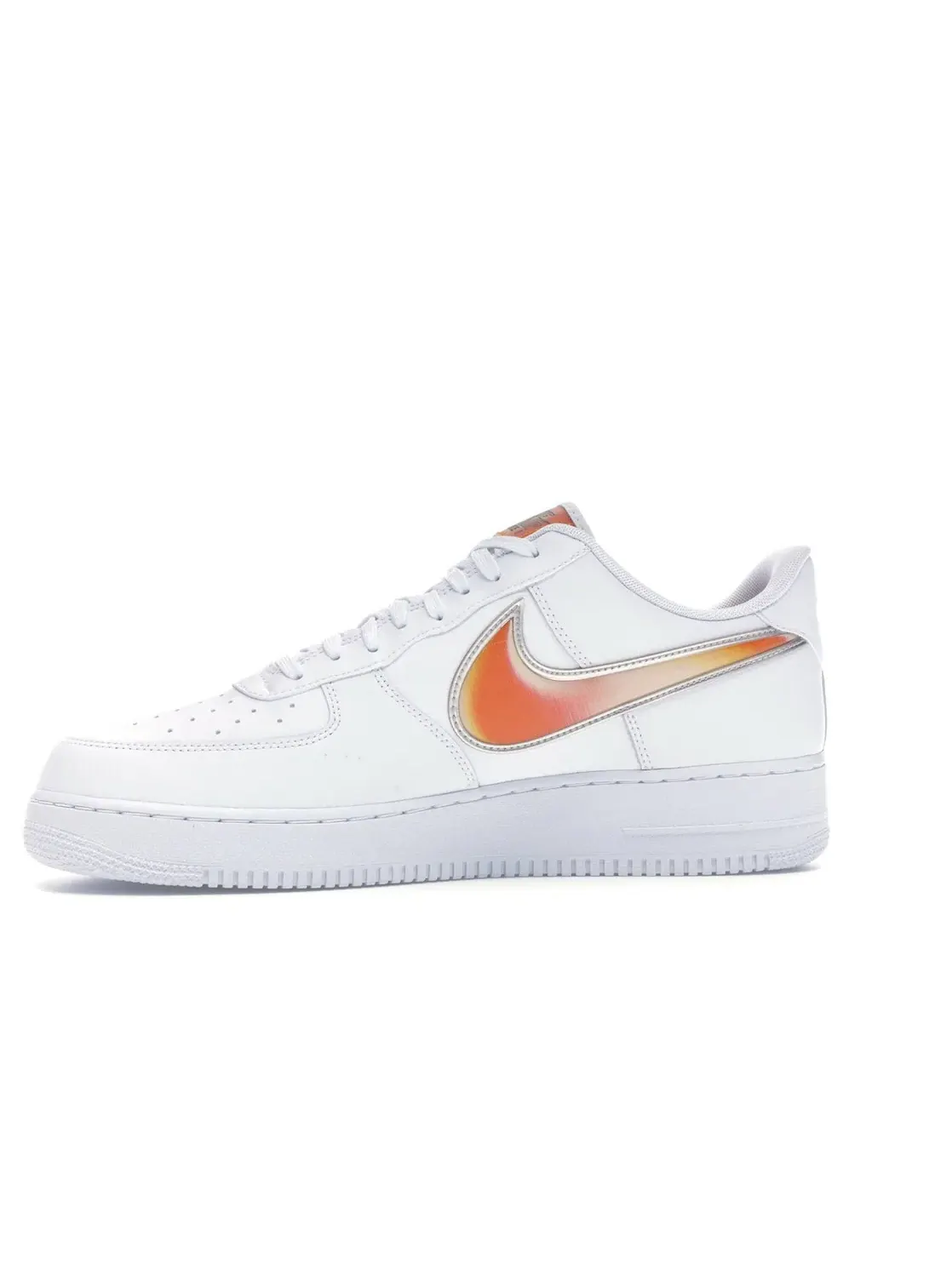 Мужские кроссовки Lifestyle Nike Air Force 1 Low — изображение 3 из 4, белый/оранжевый