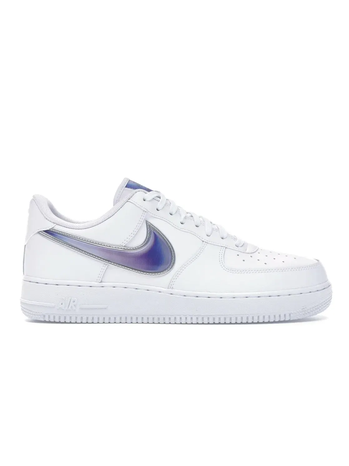 Мужские кроссовки с длинным язычком Nike Air Force 1 Low — изображение 1 из 4, белый синий