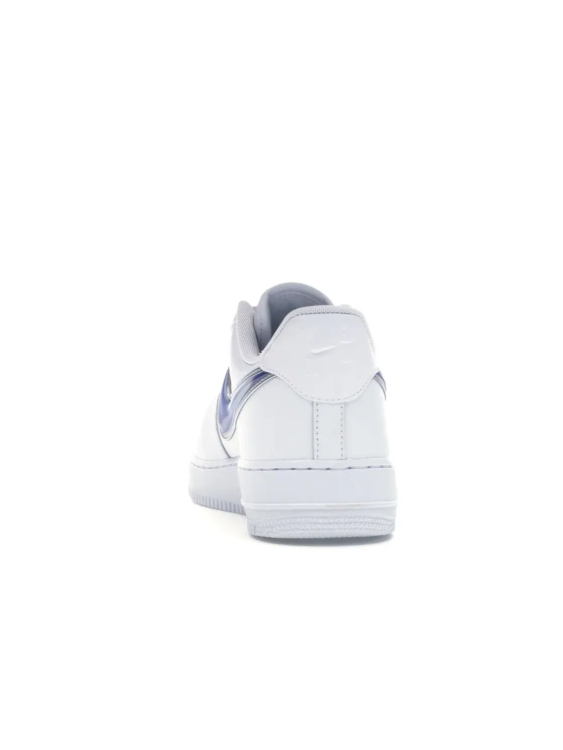 Мужские кроссовки с длинным язычком Nike Air Force 1 Low — изображение 4 из 4, белый синий