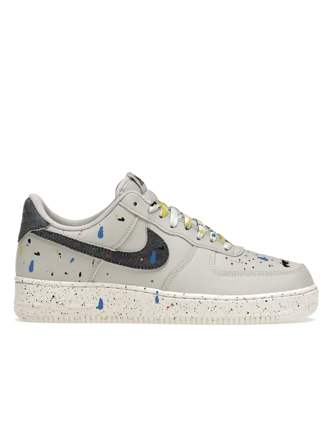 Мужские кроссовки с принтом Nike Air Force 1 Low Nike — изображение 1 из 4, светлый/черный