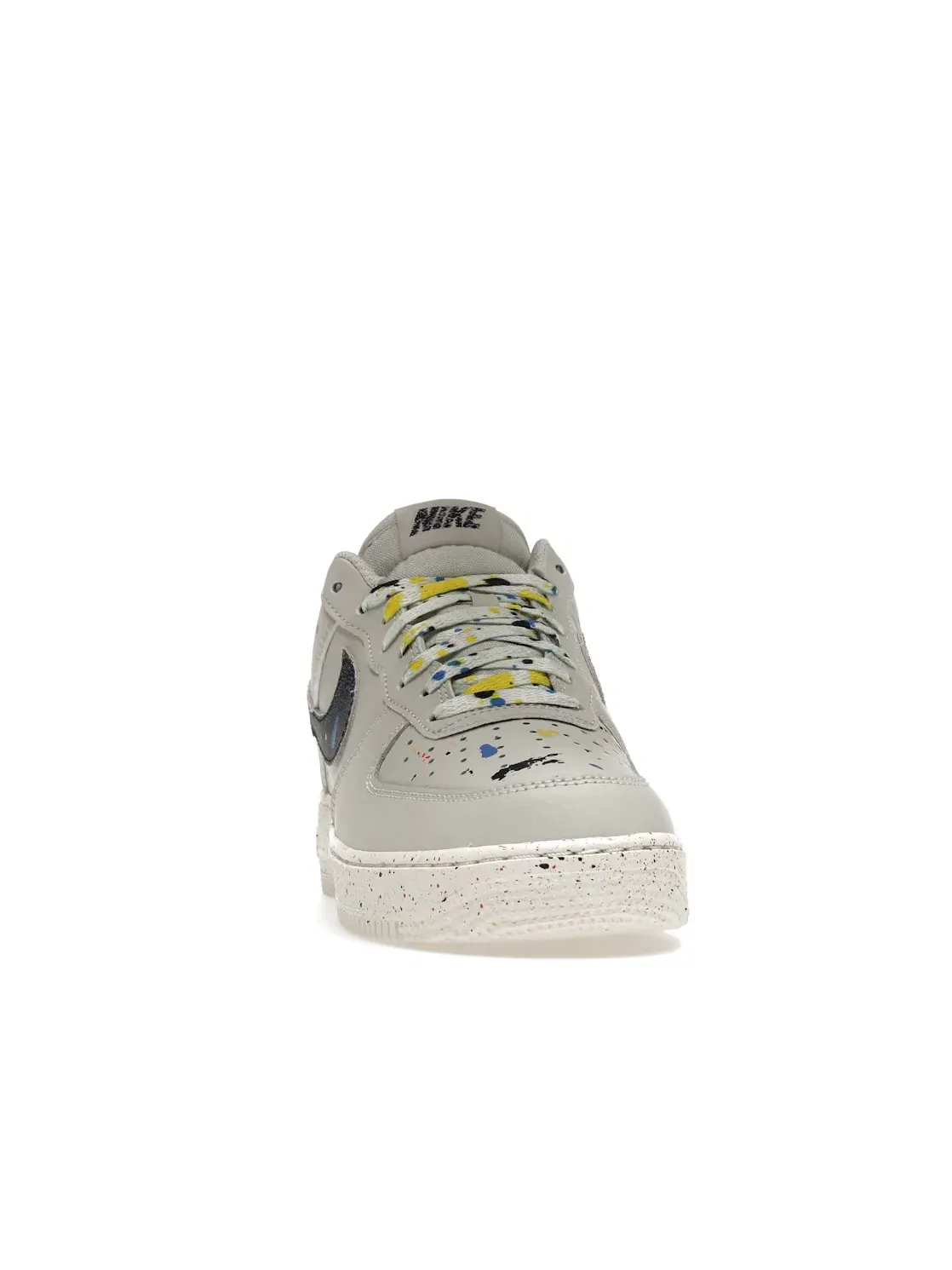 Мужские кроссовки с принтом Nike Air Force 1 Low Nike — изображение 2 из 4, светлый/черный