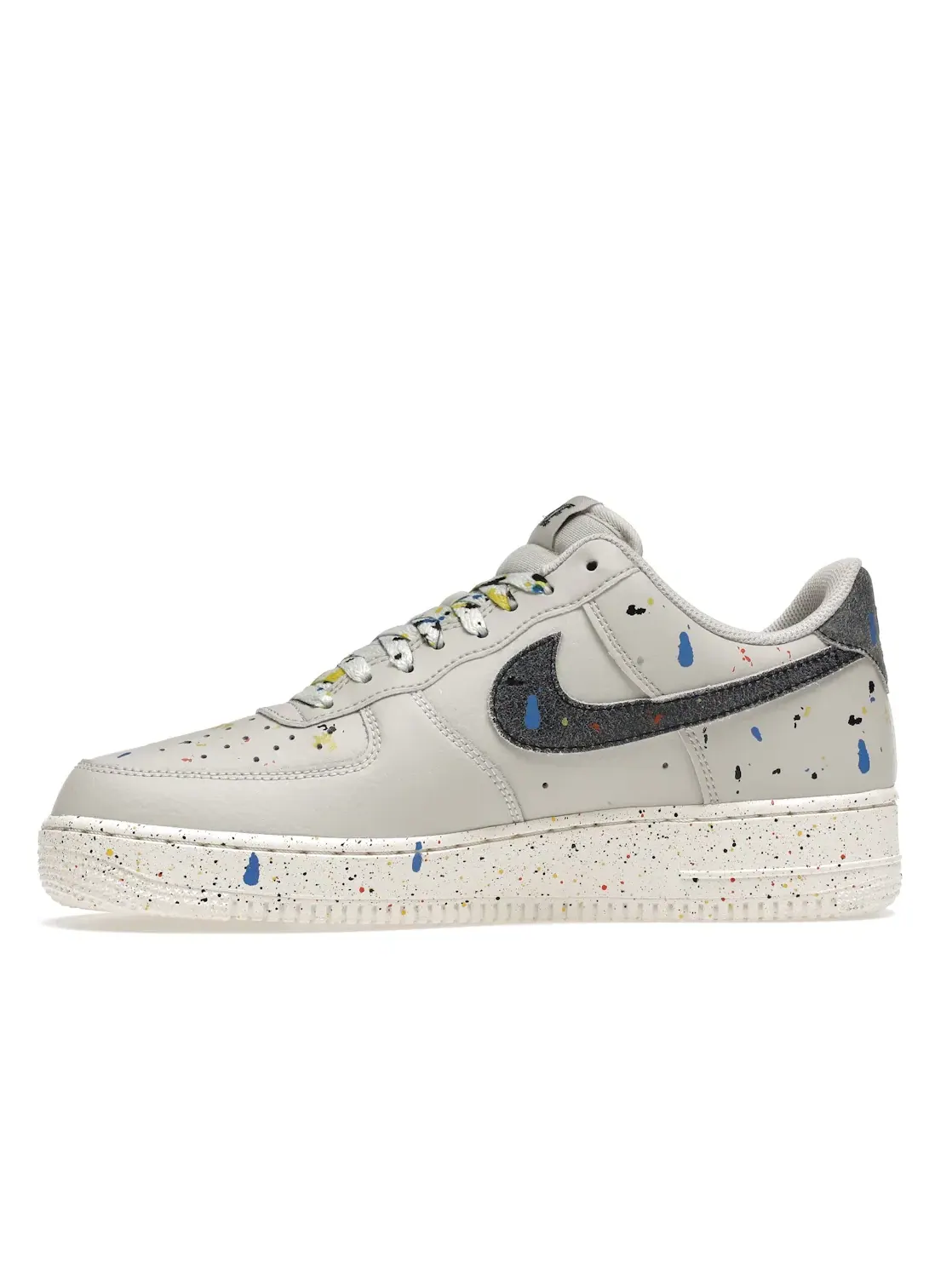 Мужские кроссовки с принтом Nike Air Force 1 Low Nike — изображение 3 из 4, светлый/черный