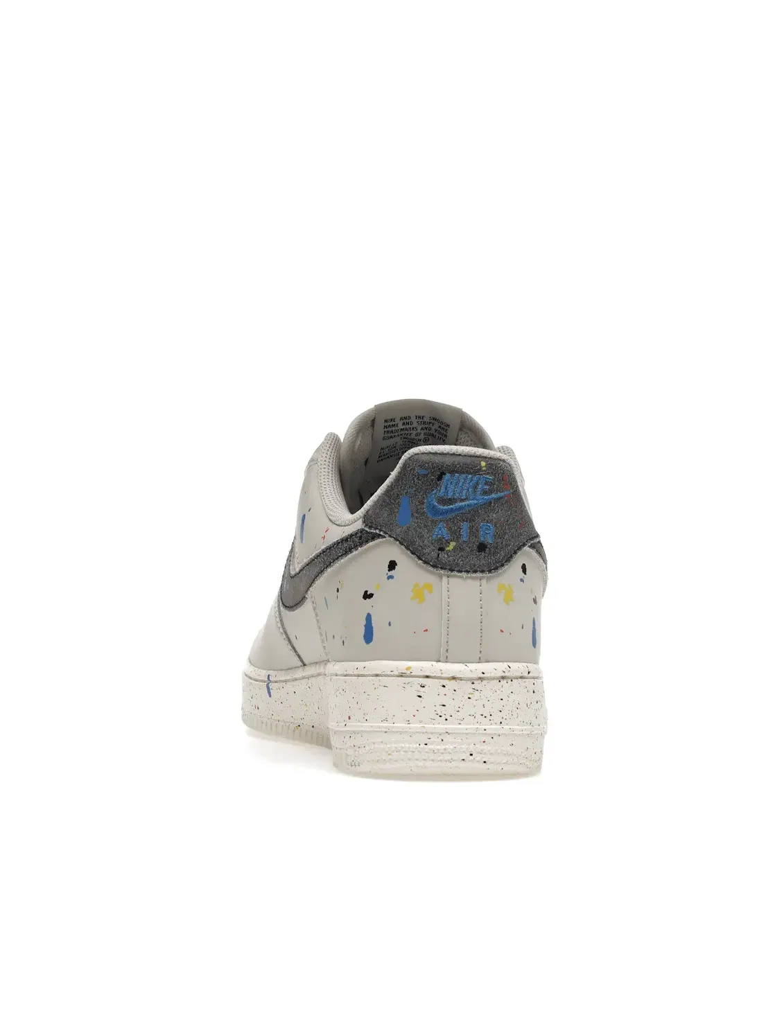 Мужские кроссовки с принтом Nike Air Force 1 Low Nike — изображение 4 из 4, светлый/черный