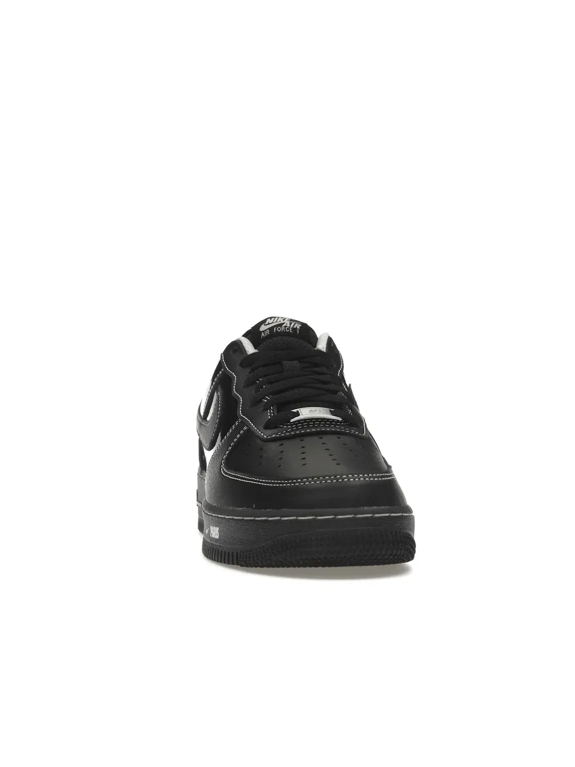 Мужские кроссовки с лакированной кожи Nike Air Force 1 Low — изображение 2 из 4, черный/белый