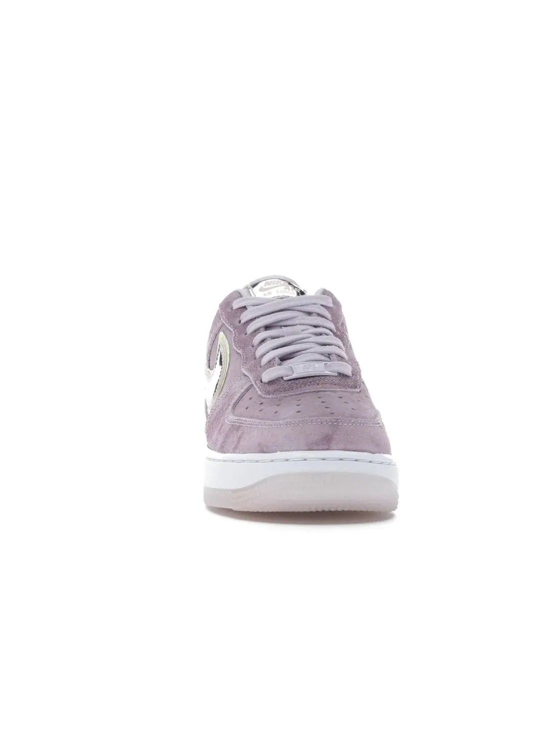 Женские кроссовки с замшевым верхом Nike Air Force 1 Low — изображение 2 из 4, фиолетовый