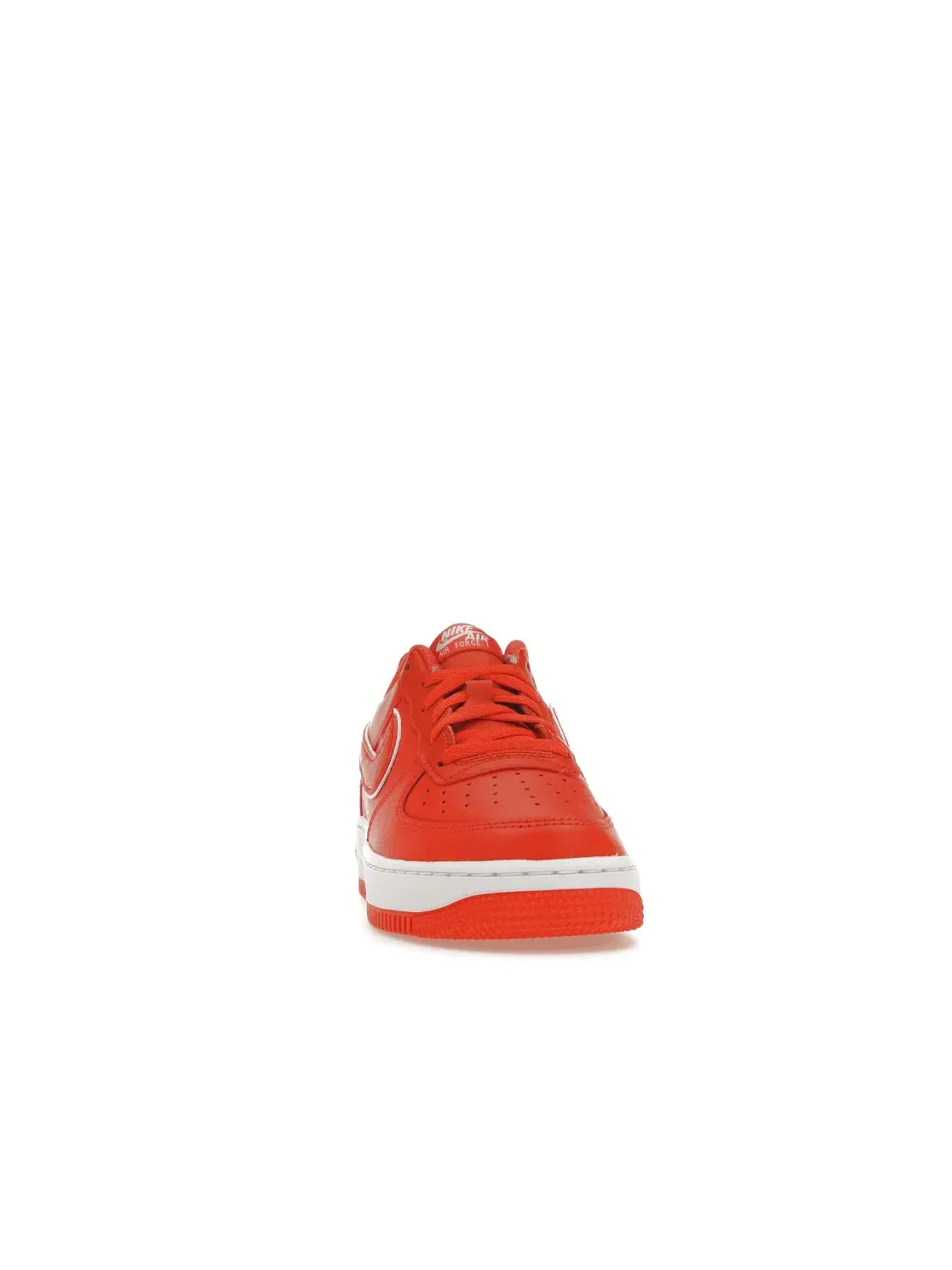 Детские кроссовки с длинным шнурком Nike Air Force 1 Low — изображение 2 из 4, красный/красный-белый