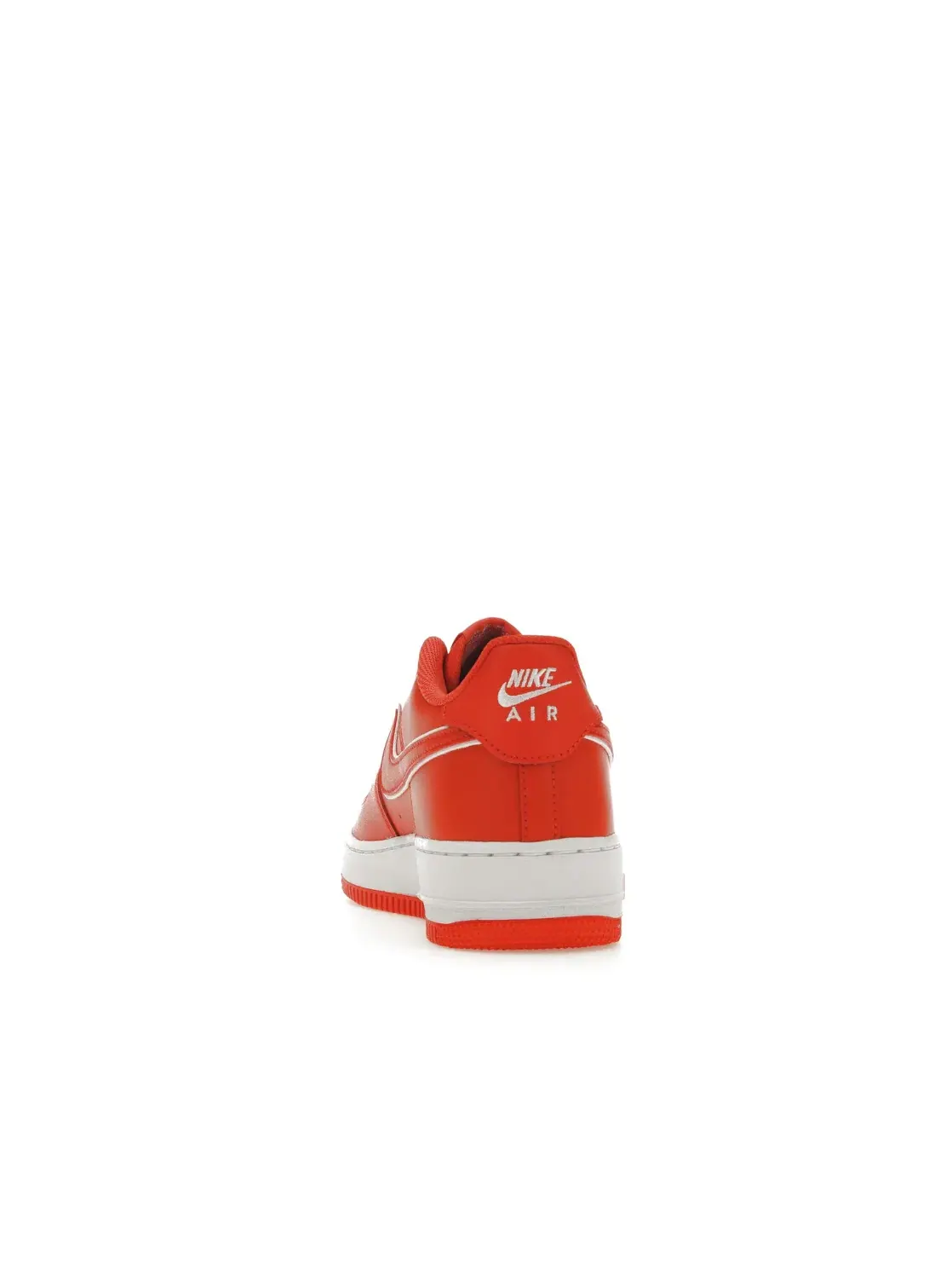 Детские кроссовки с длинным шнурком Nike Air Force 1 Low — изображение 4 из 4, красный/красный-белый