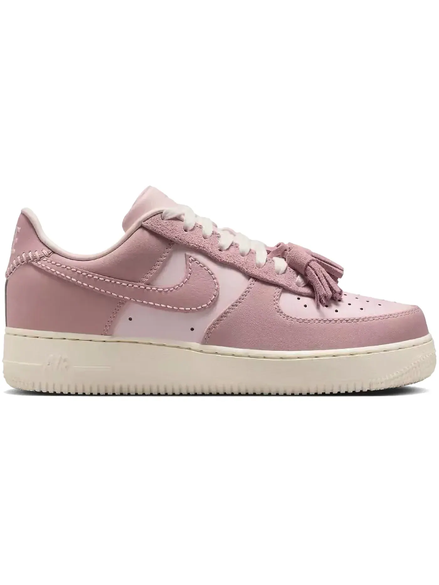 Женские кроссовки с кисточками Nike Air Force 1 Low — изображение 1 из 1, розовый