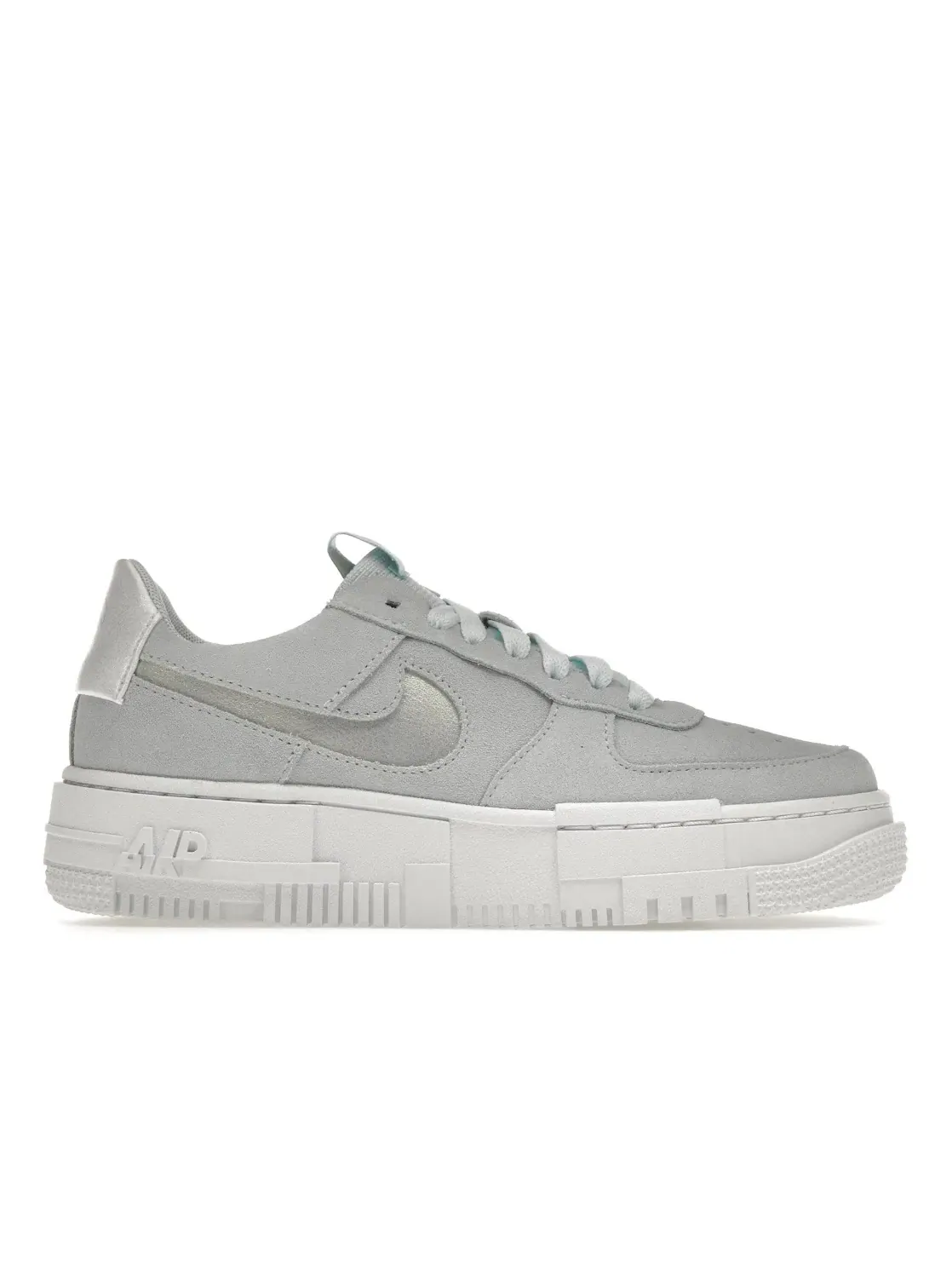 Женские кроссовки Lifestyle Nike Air Force 1 Low Pixel — изображение 1 из 4, синий/белый/платиновый