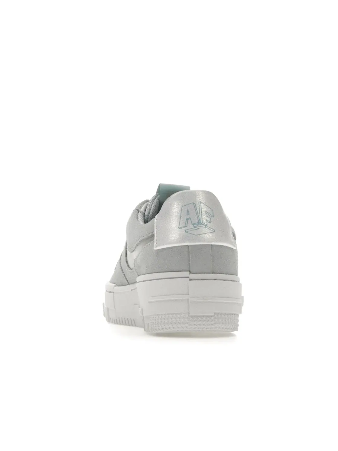 Женские кроссовки Lifestyle Nike Air Force 1 Low Pixel — изображение 4 из 4, синий/белый/платиновый