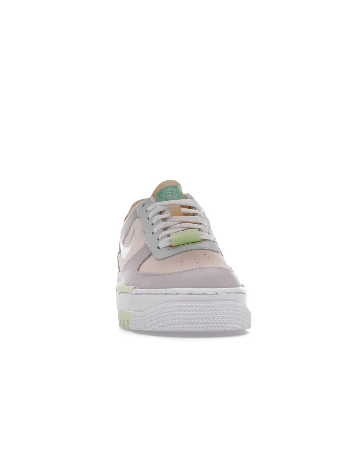 Женские кроссовки для активного отдыха Nike Air Force 1 Low Pixel — изображение 2 из 4, серый/бежевый//желтый