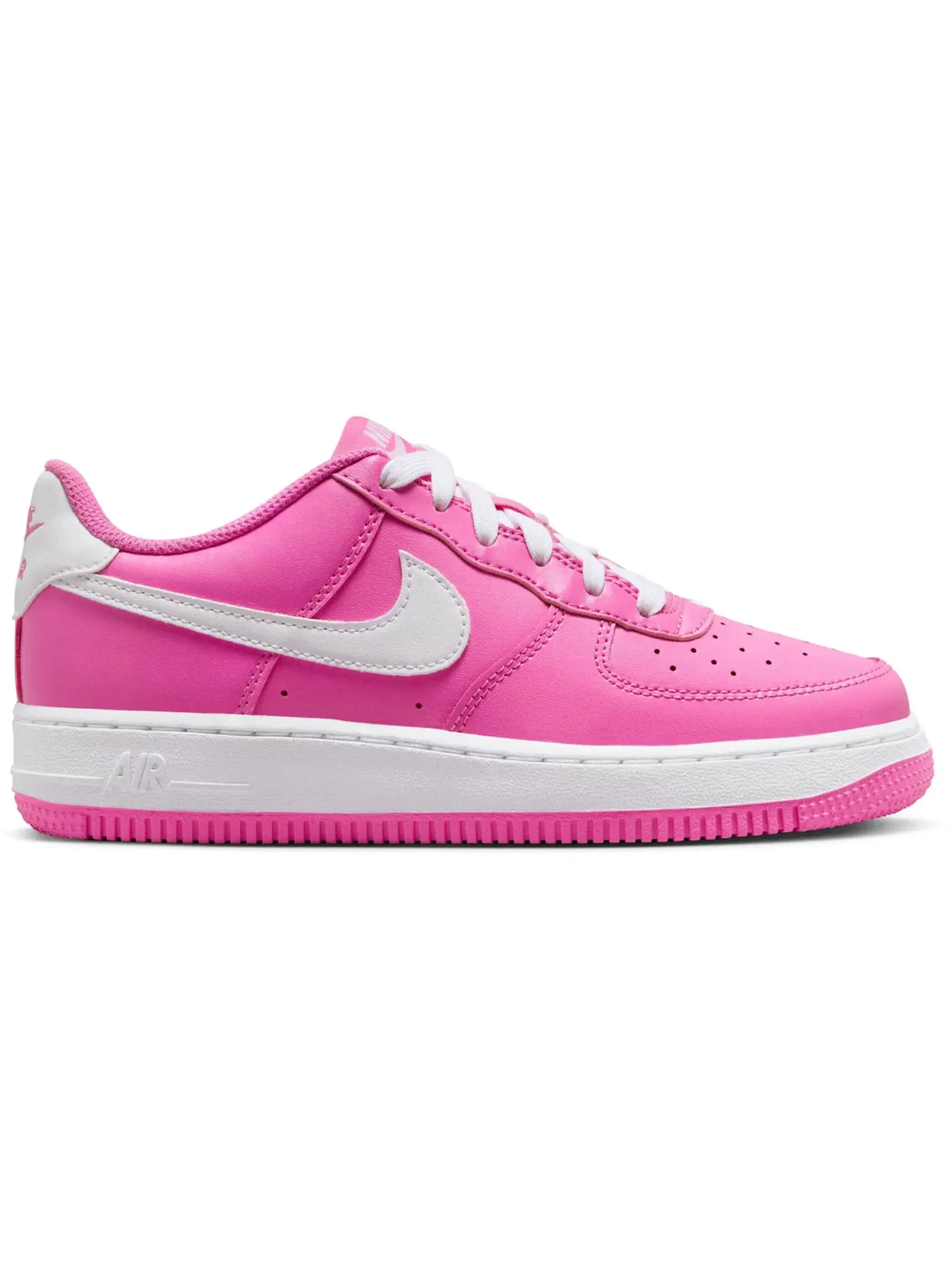 Детские кроссовки с закрытой пяткой Nike Air Force 1 Low Nike — изображение 1 из 1, розовый/белый