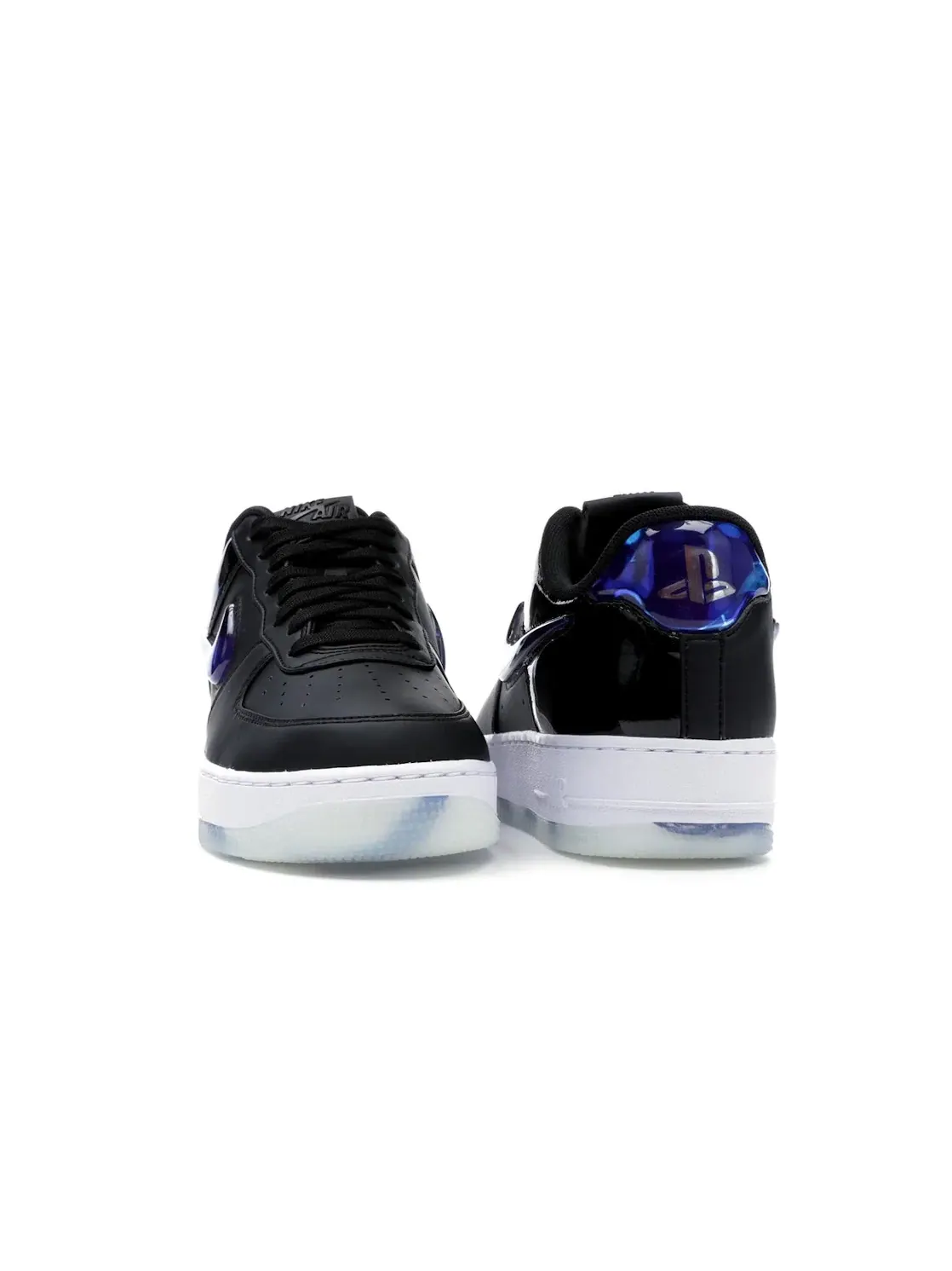 Мужские кроссовки с принтом Nike Air Force 1 Low Playstation Nike — изображение 2 из 4, черный/-белый