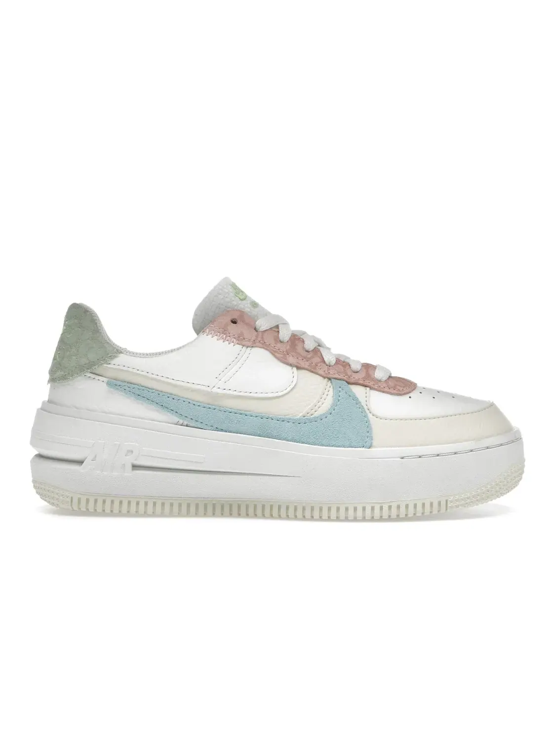 Женские кроссовки с принтом Nike Air Force 1 Low PLT.AF.ORM Pastel Leopard — изображение 1 из 4, оранжевый