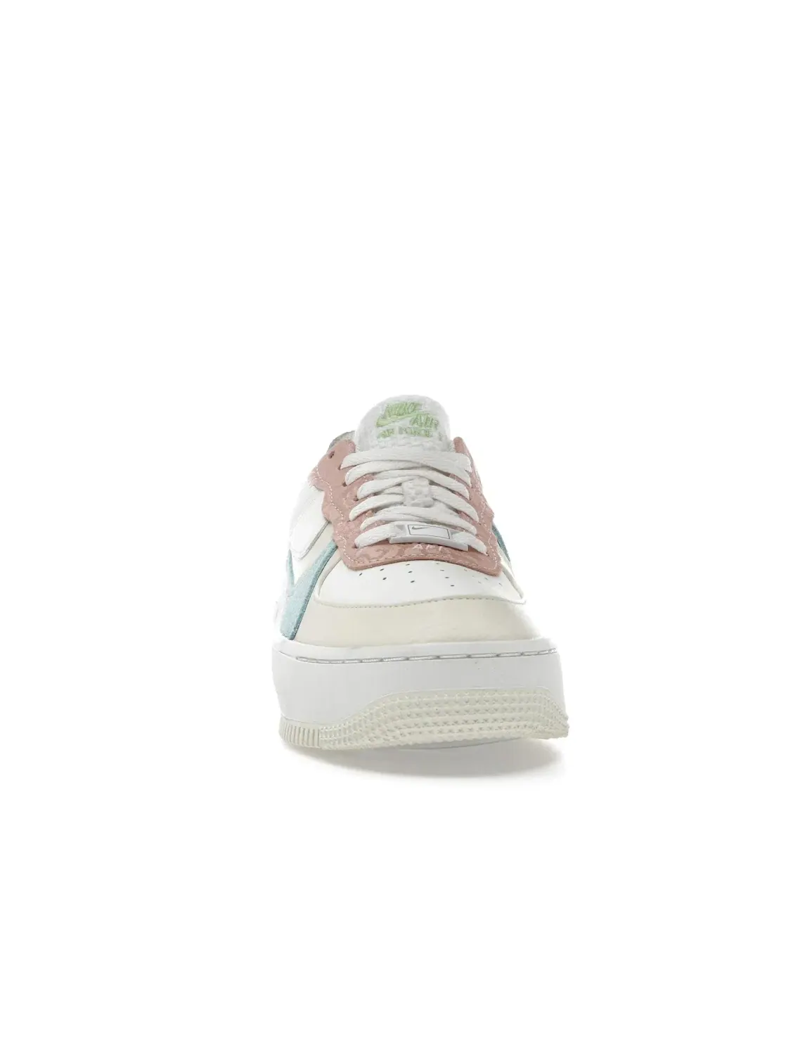 Женские кроссовки с принтом Nike Air Force 1 Low PLT.AF.ORM Pastel Leopard — изображение 2 из 4, оранжевый