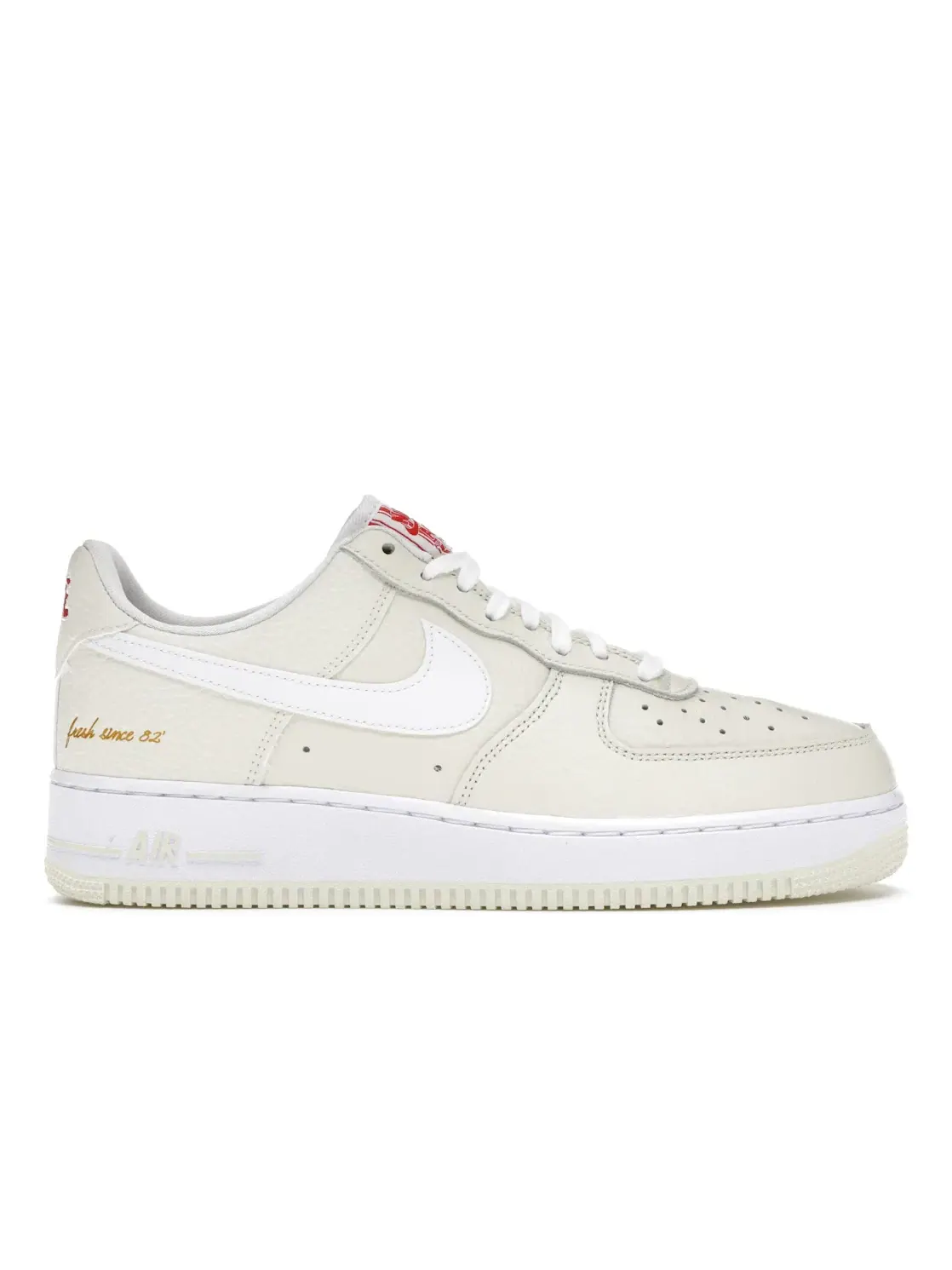 Мужские кроссовки lifestyle с принтом Nike Air Force 1 Low '07 Premium Nike — изображение 1 из 4, белый-красный