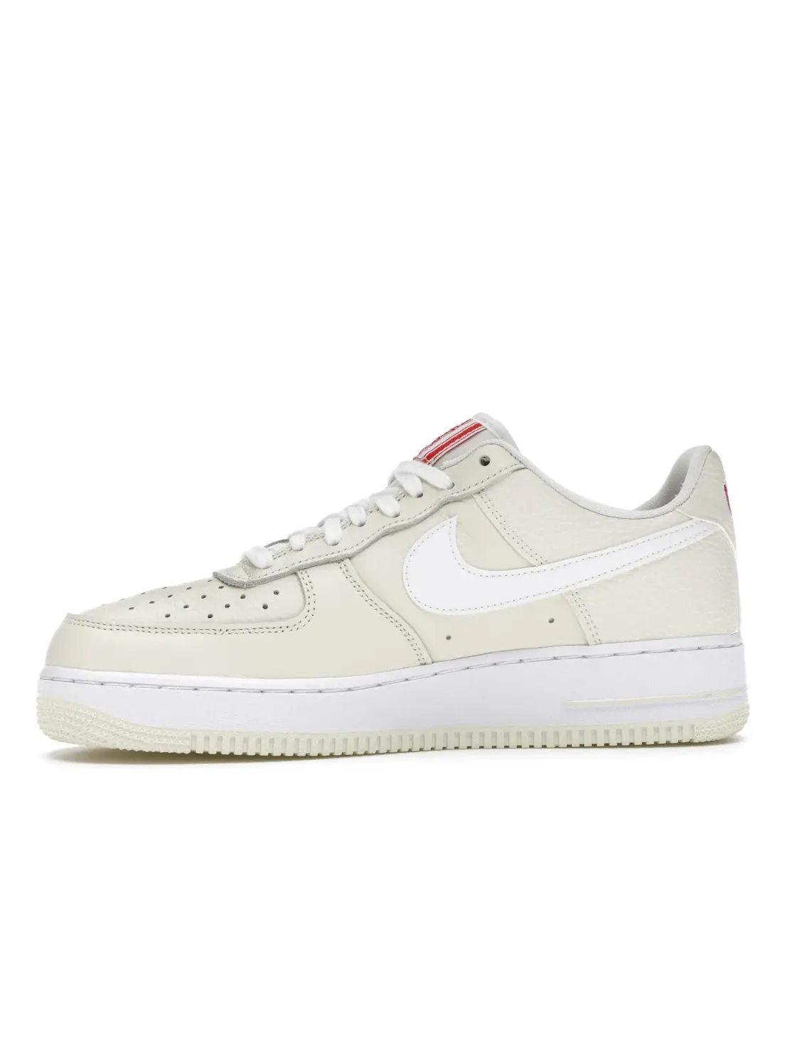 Мужские кроссовки lifestyle с принтом Nike Air Force 1 Low '07 Premium Nike — изображение 3 из 4, белый-красный