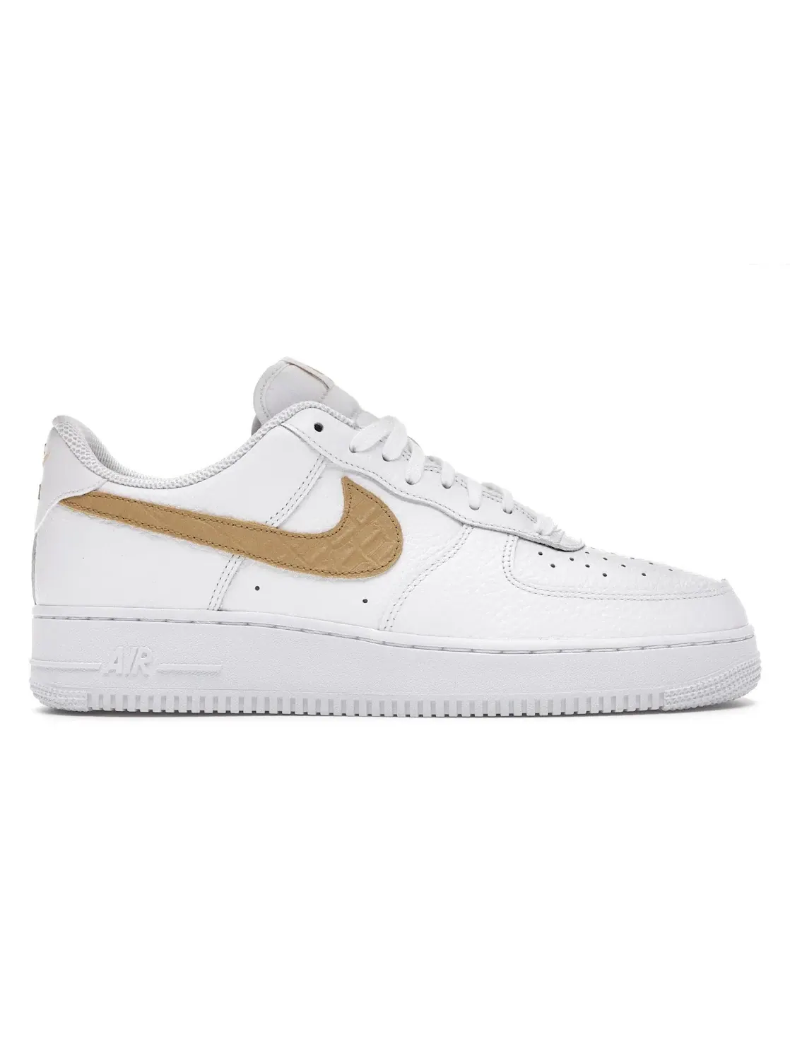 Мужские кроссовки Lifestyle Nike Air Force 1 Low — изображение 1 из 4, белый/золотистый