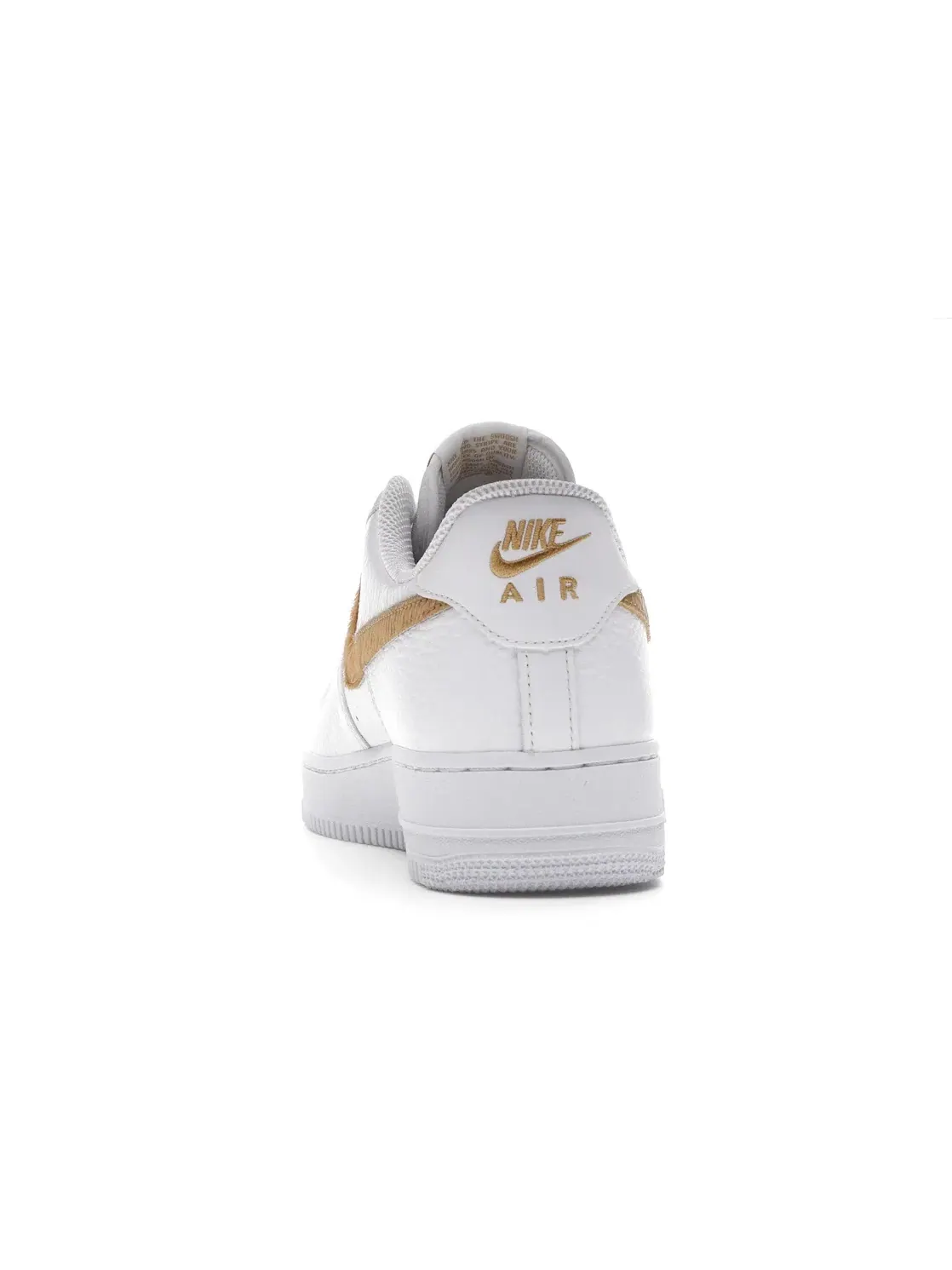 Мужские кроссовки Lifestyle Nike Air Force 1 Low — изображение 4 из 4, белый/золотистый