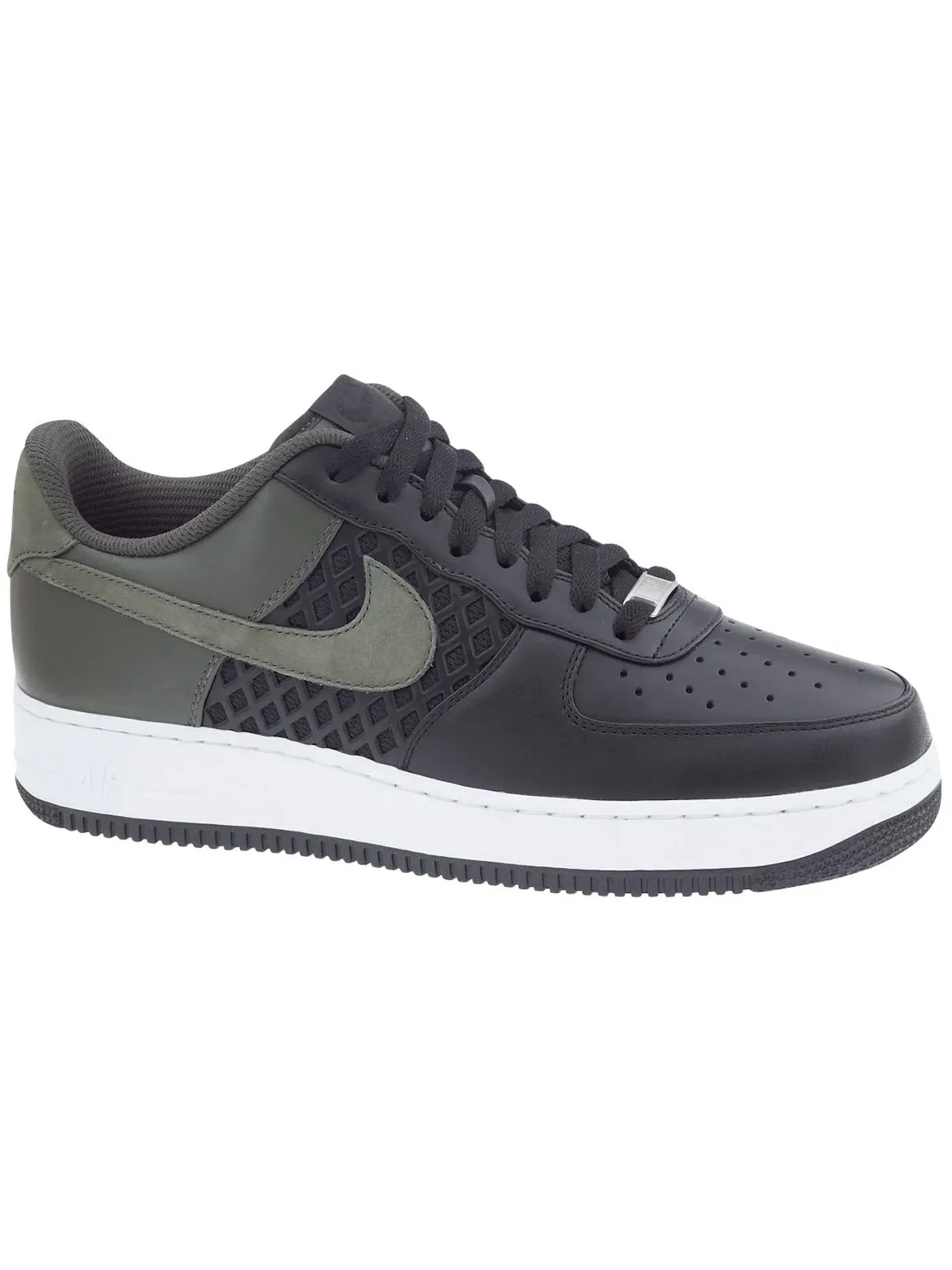 Мужские кроссовки Lifestyle Nike Air Force 1 Low Premium — изображение 1 из 1, черный/темный-белый