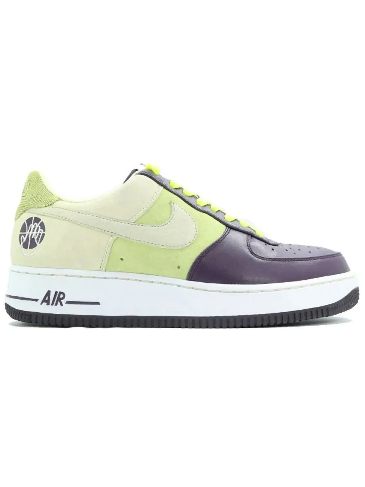 Мужские кроссовки Lifestyle Nike Air Force 1 Low Premium, Aubergine/Beach/Volt — изображение 1 из 1