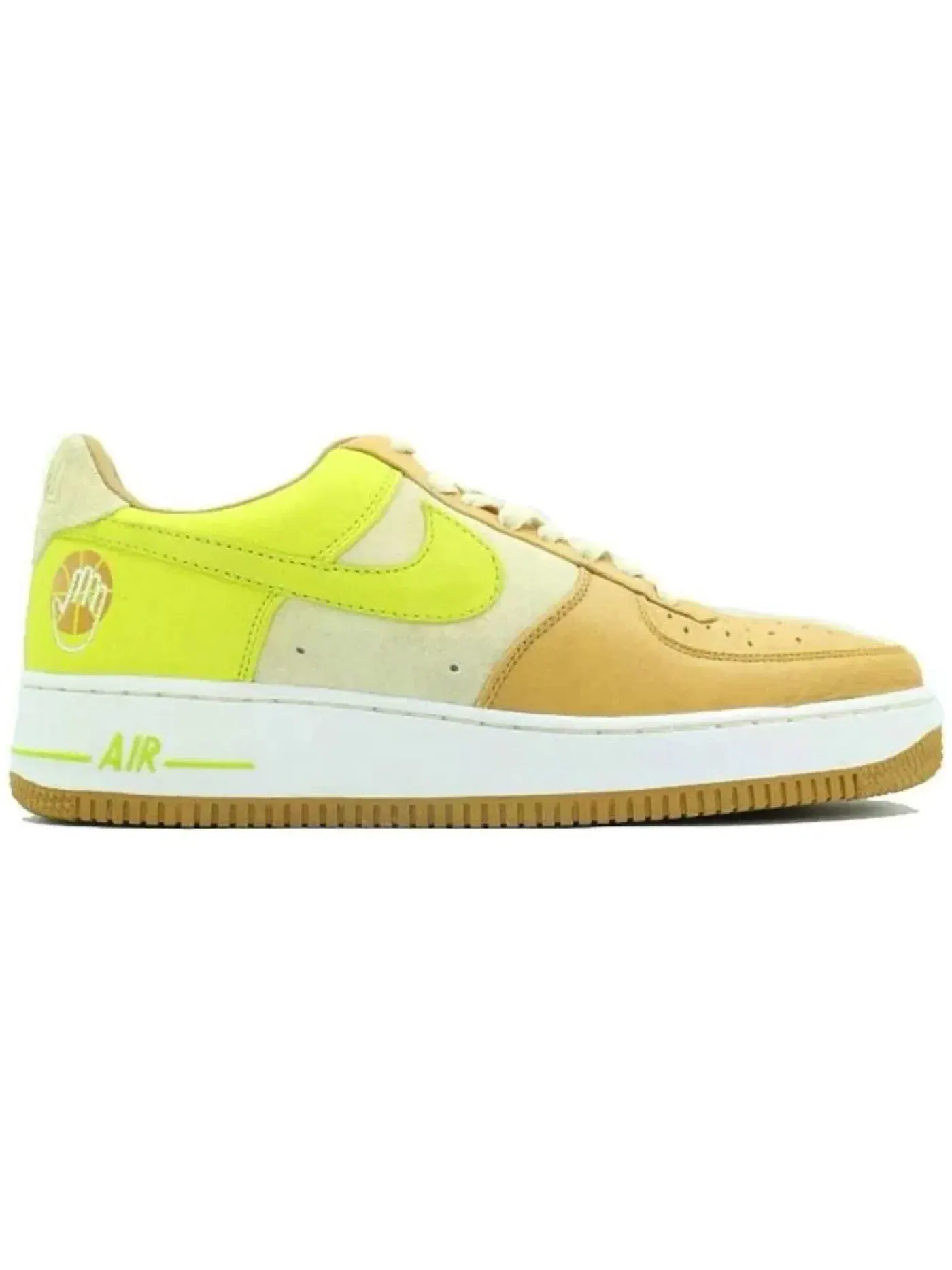 Мужские кроссовки Lifestyle Nike Air Force 1 Low Premium, Wheat/Bright Cactus/Beach — изображение 1 из 1