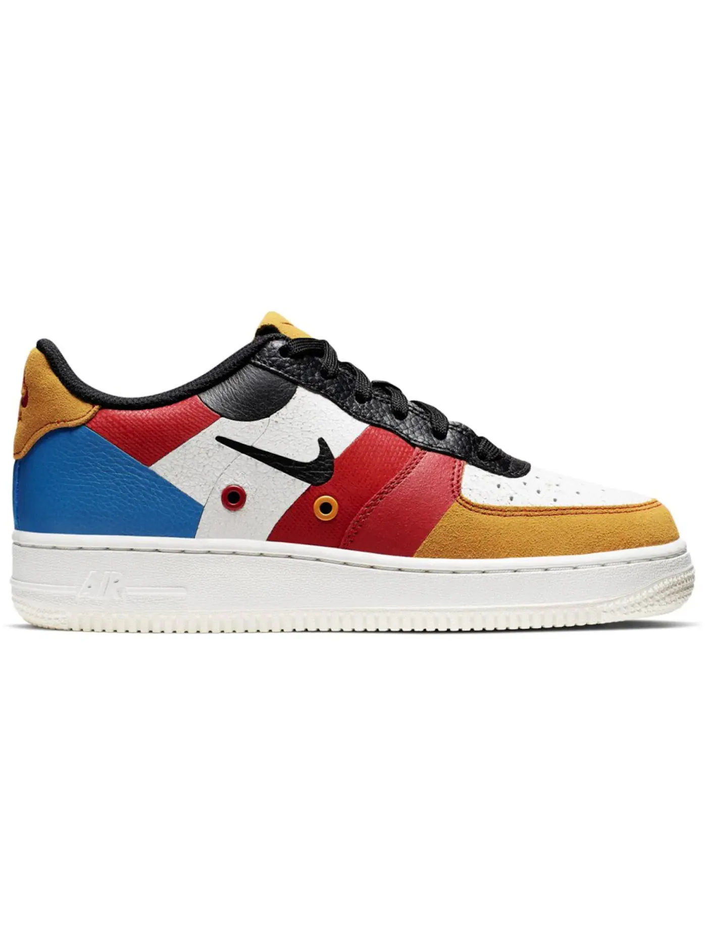 Детские кроссовки Lifestyle Nike Air Force 1 Low Premium — изображение 1 из 1, черный/синий