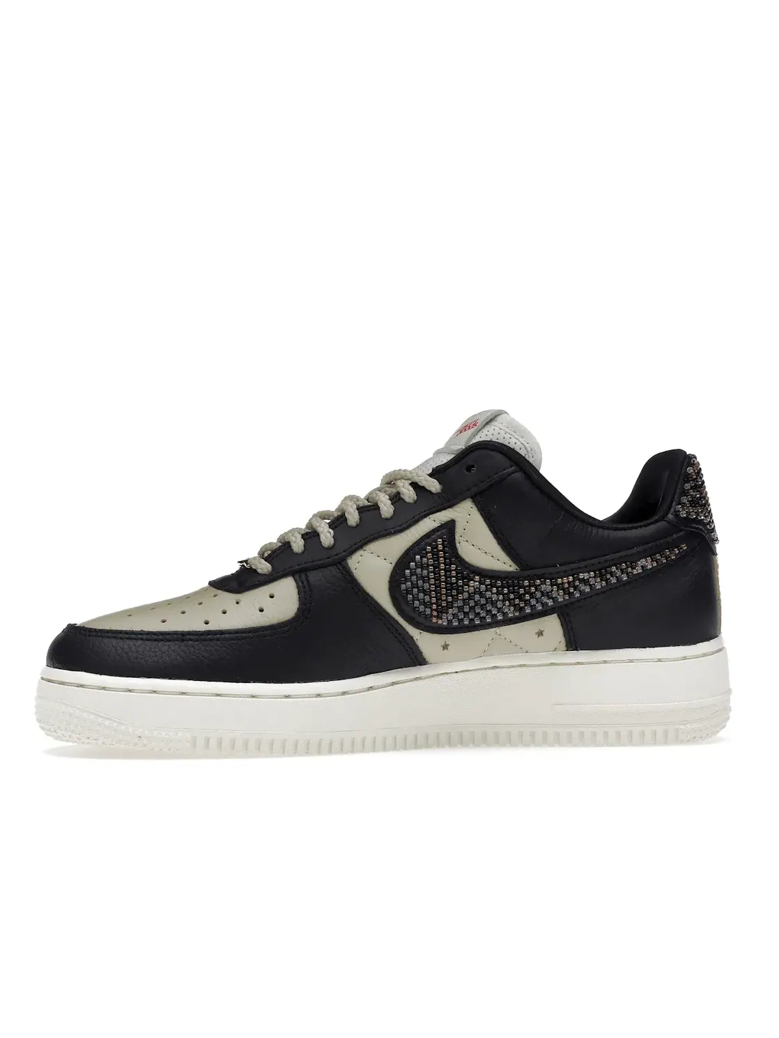 Женские кроссовки Lifestyle Nike Air Force 1 Low — изображение 3 из 4, черный/мульти--песочный
