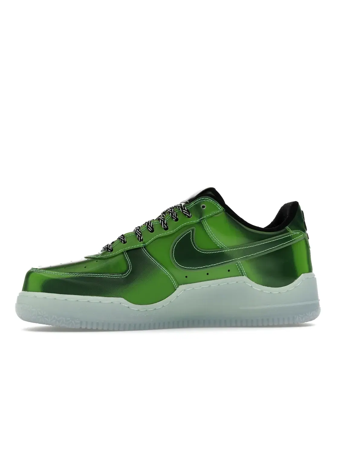Мужские кроссовки Lifestyle с ярким дизайном Nike Air Force 1 Low Premium — изображение 3 из 4, зеленый/мульти-/черный