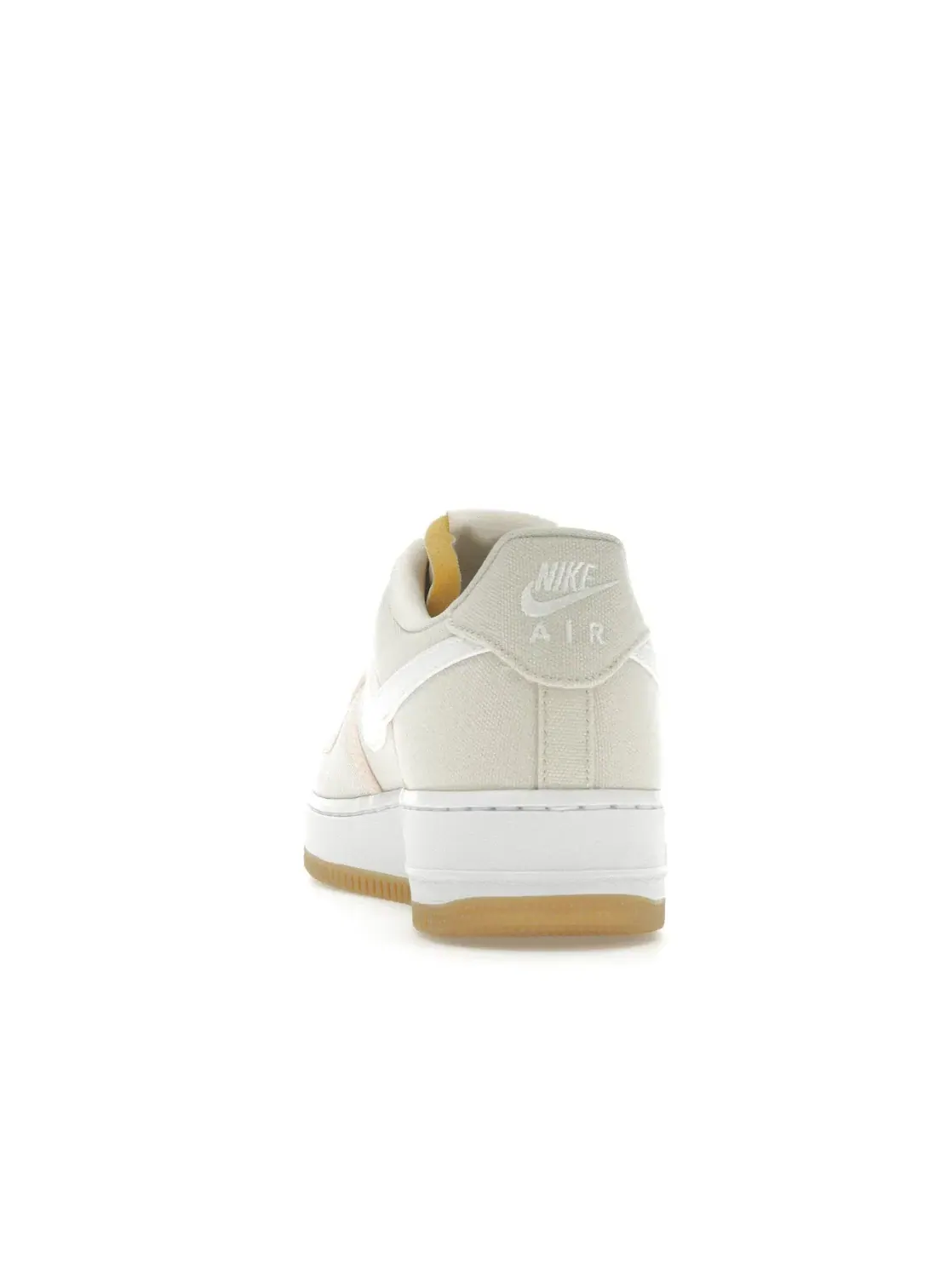Мужские кроссовки с замшевыми вставками Nike Air Force 1 Low Premium — изображение 4 из 4, светлый кремовый/белый