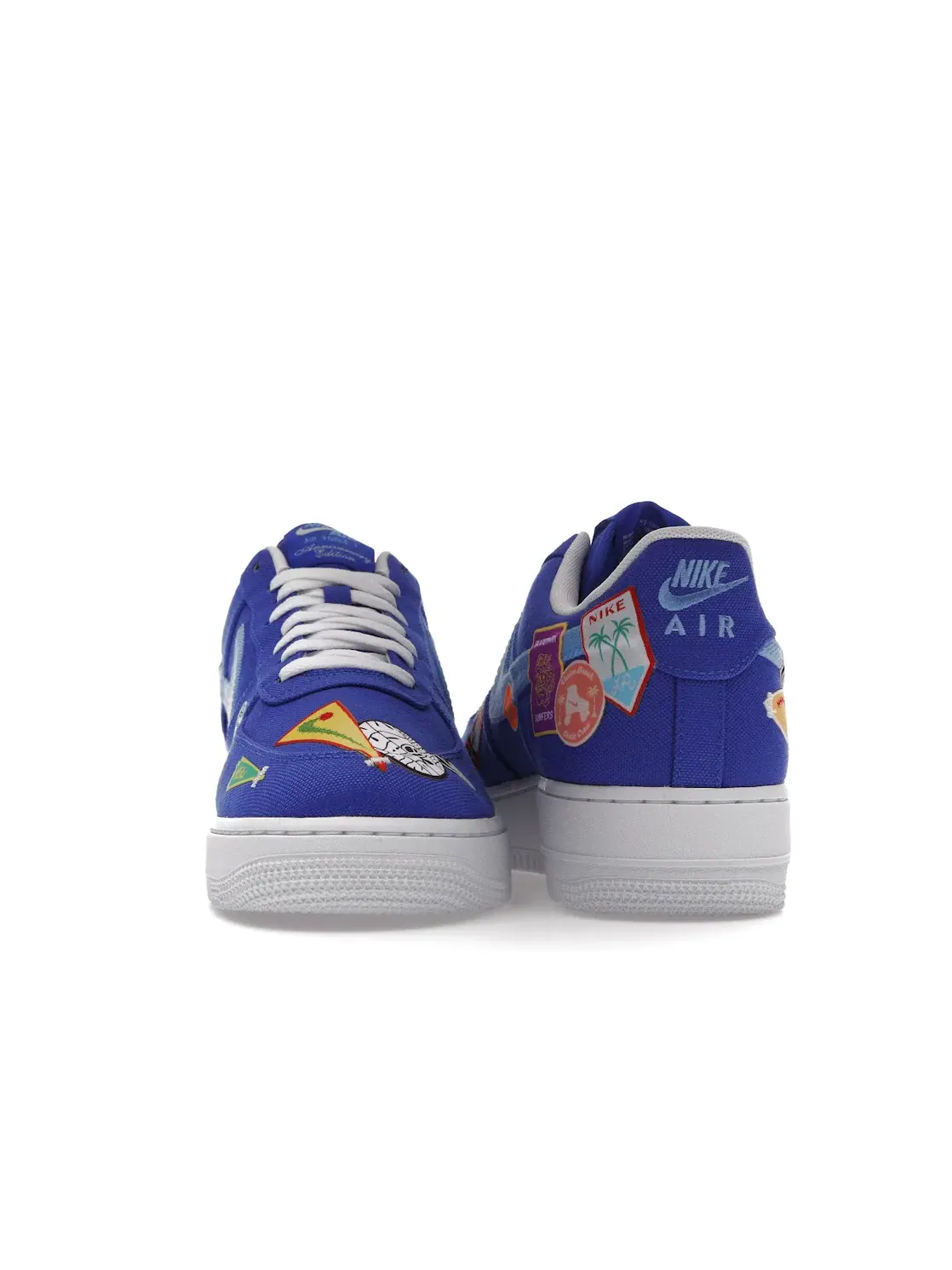 Мужские кроссовки Lifestyle с принтом Nike Air Force 1 Low PRM — изображение 4 из 4, синий/синий-белый