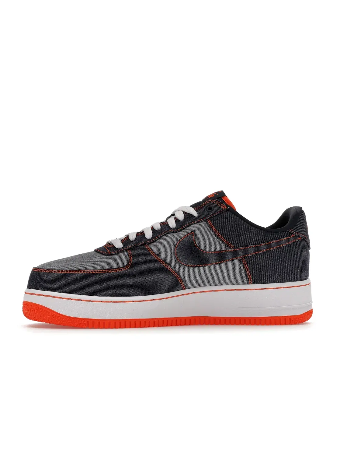 Мужские кроссовки Lifestyle Nike Air Force 1 Low Protro Kobe Bryant Denim Obsidian Safety Orange — изображение 3 из 4