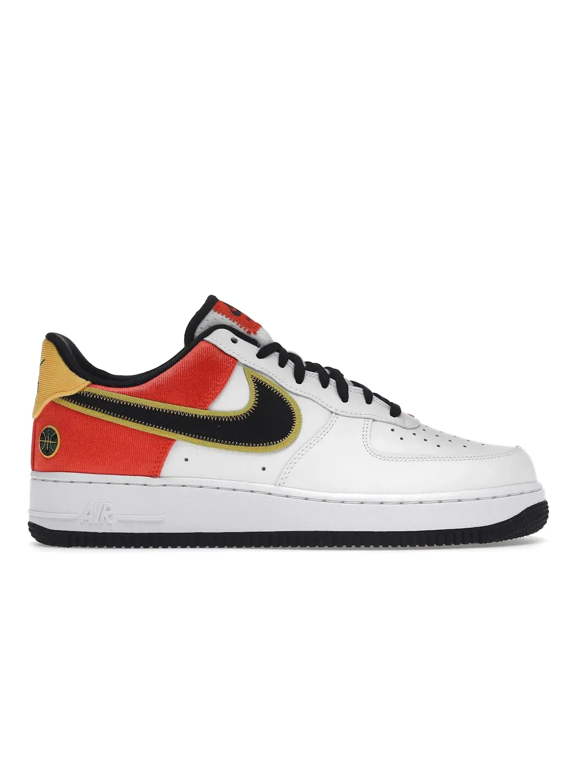 Мужские кроссовки Lifestyle Nike Air Force 1 Low Raygun — изображение 1 из 4, белый/черный-оранжевый