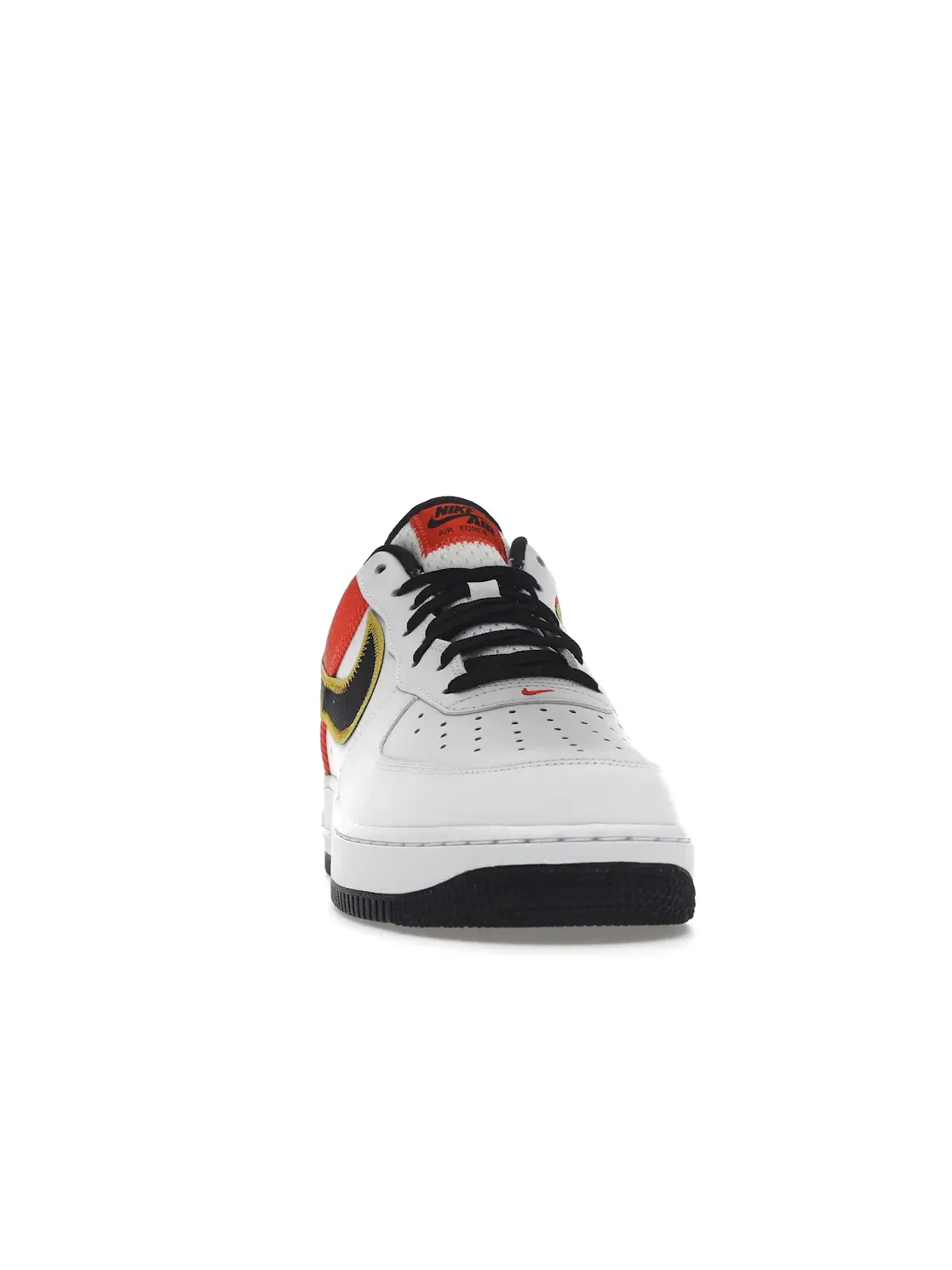Мужские кроссовки Lifestyle Nike Air Force 1 Low Raygun — изображение 2 из 4, белый/черный-оранжевый