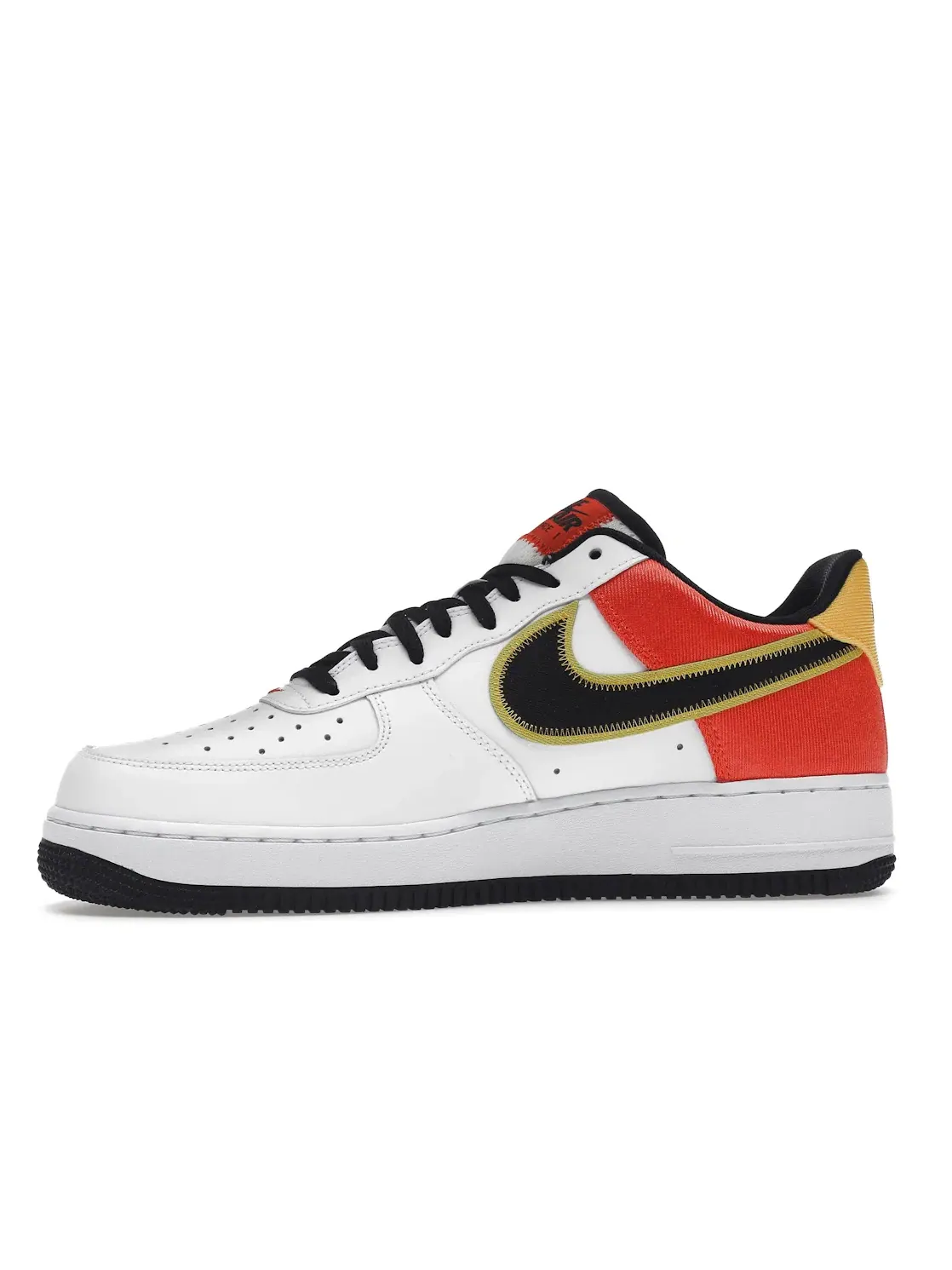 Мужские кроссовки Lifestyle Nike Air Force 1 Low Raygun — изображение 3 из 4, белый/черный-оранжевый