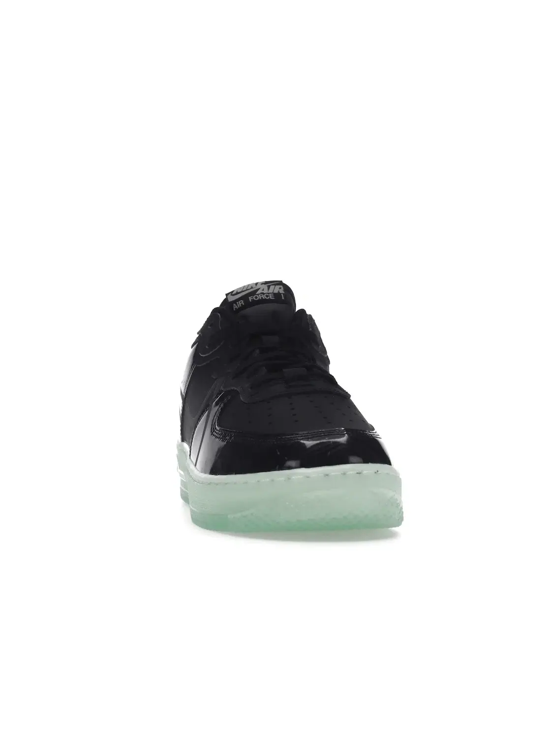 Мужские кроссовки с React-пеной Nike Air Force 1 Low React — изображение 2 из 4, черный/черный-зеленый