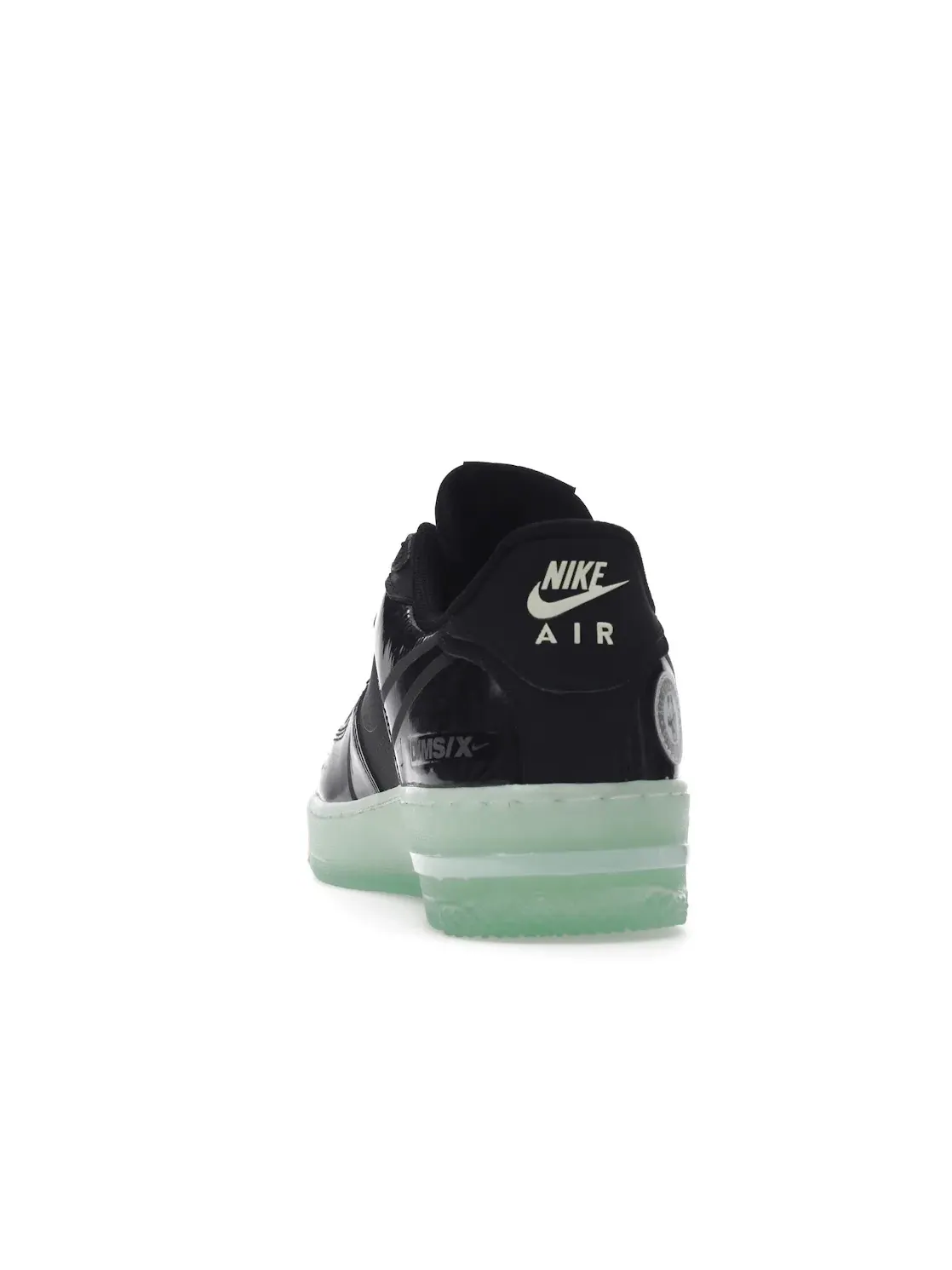 Мужские кроссовки с React-пеной Nike Air Force 1 Low React — изображение 4 из 4, черный/черный-зеленый