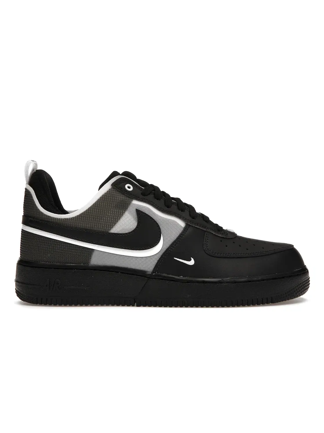 Мужские кроссовки с технологией React Nike Air Force 1 Low React — изображение 1 из 4, черный/белый/черный