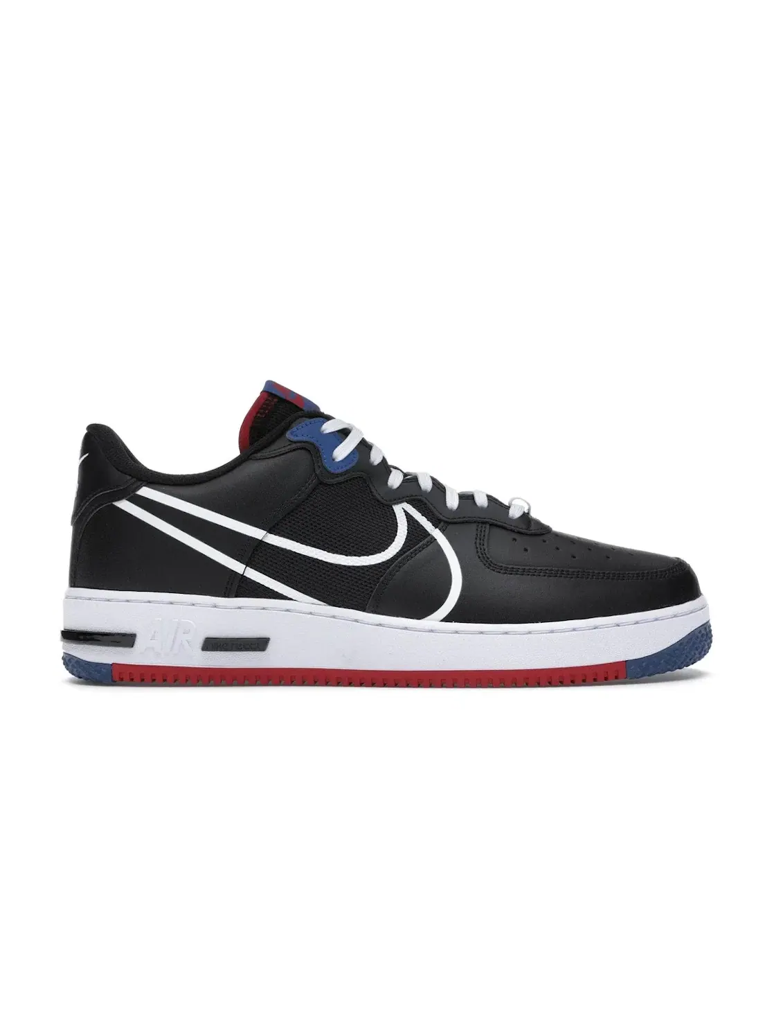 Мужские кроссовки Lifestyle с перфорированным носком Nike Air Force 1 Low React — изображение 1 из 4