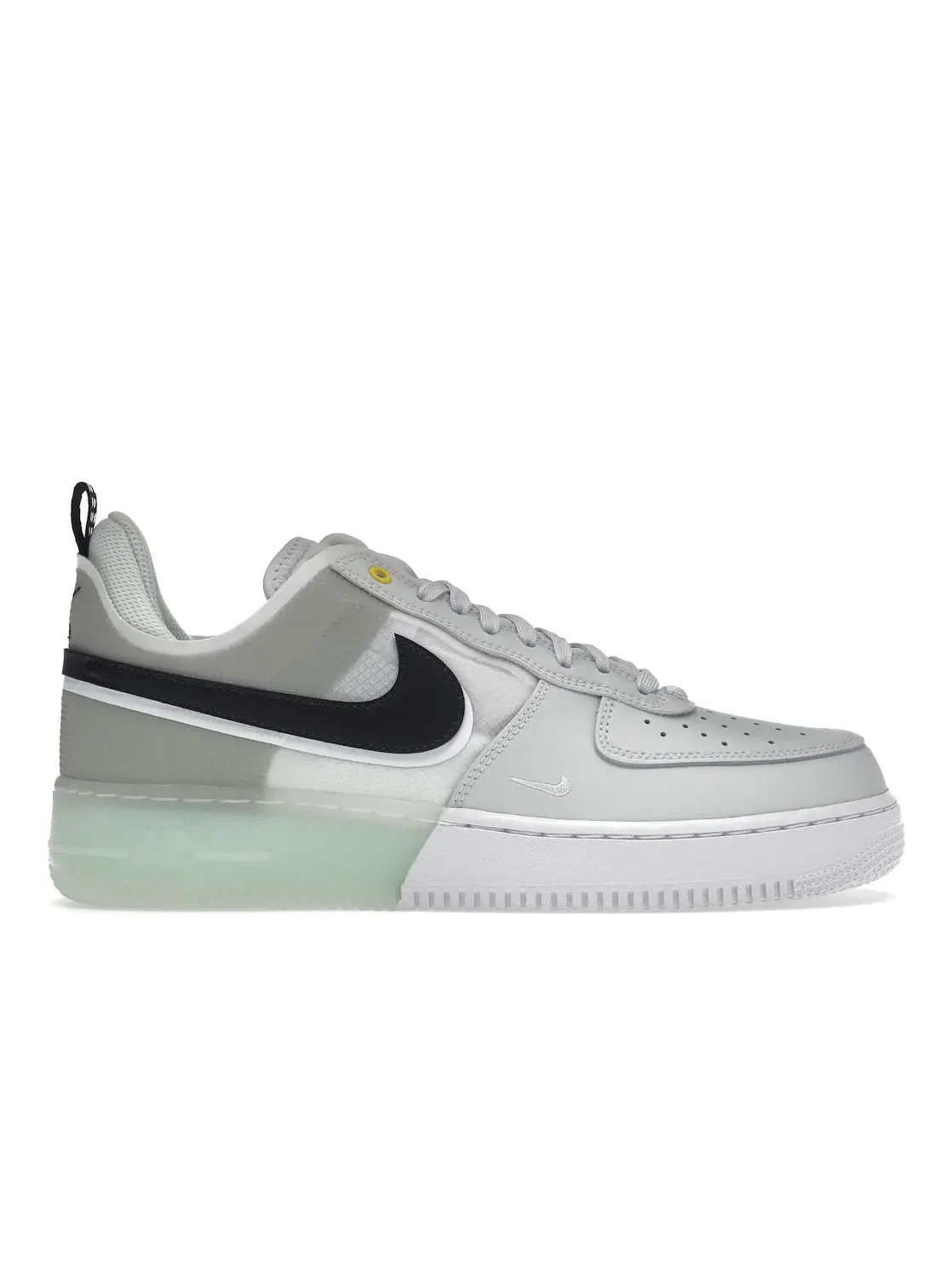 Мужские кроссовки Lifestyle с амортизацией React Nike Air Force 1 Low React — изображение 1 из 4, белый--оливковый