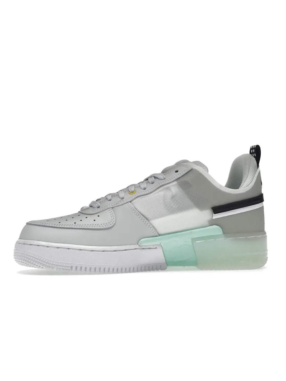 Мужские кроссовки Lifestyle с амортизацией React Nike Air Force 1 Low React — изображение 3 из 4, белый--оливковый