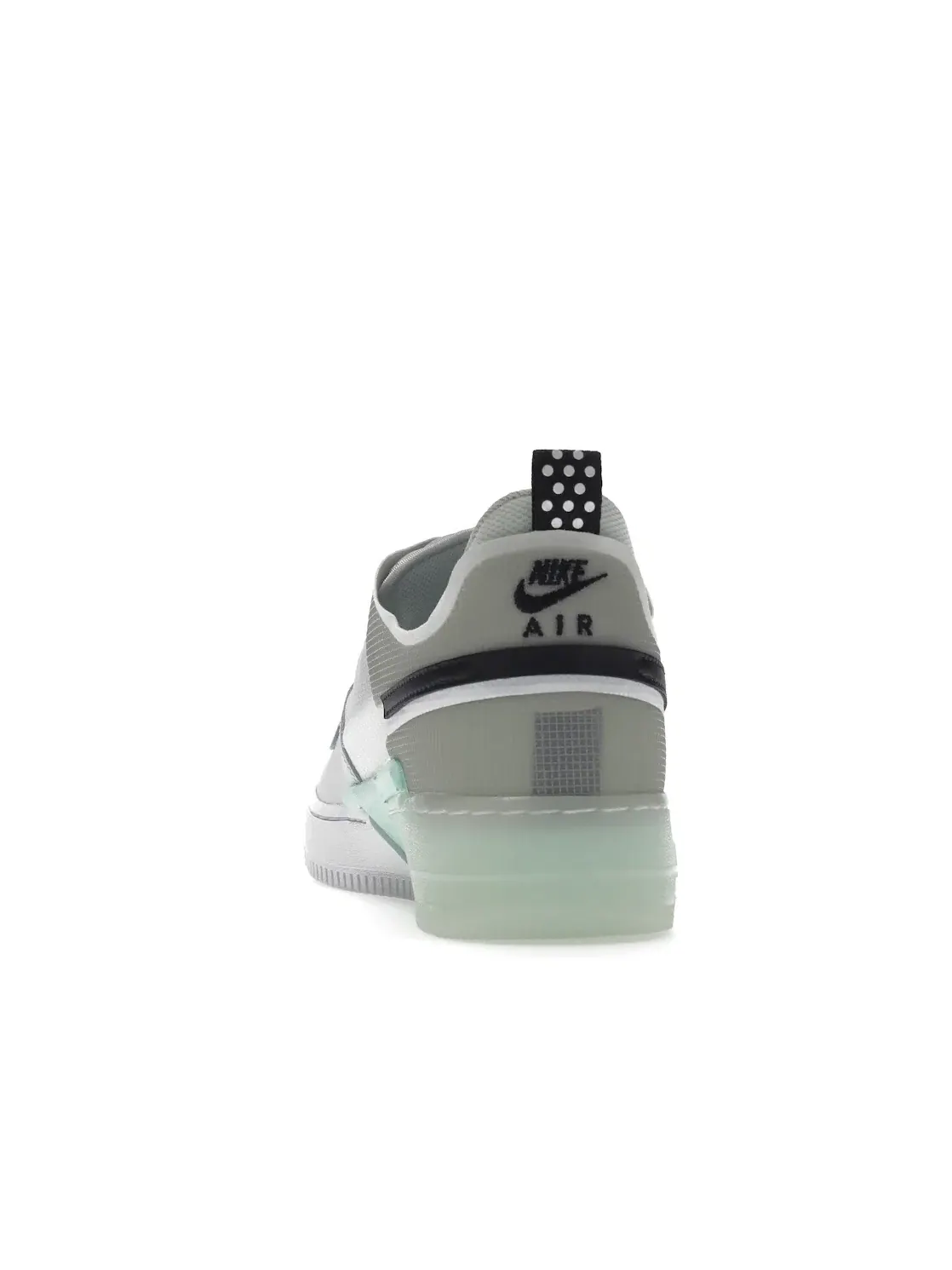 Мужские кроссовки Lifestyle с амортизацией React Nike Air Force 1 Low React — изображение 4 из 4, белый--оливковый
