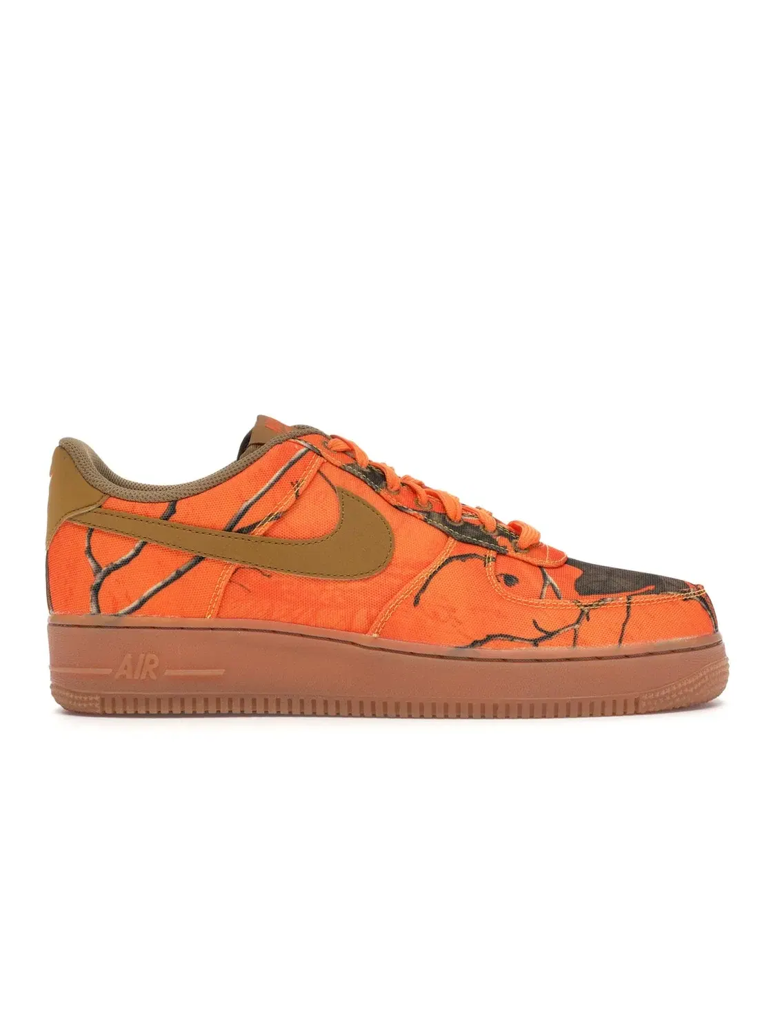 Мужские кроссовки Lifestyle с камуфляжным принтом Nike Air Force 1 Low — изображение 1 из 4, оранжевый
